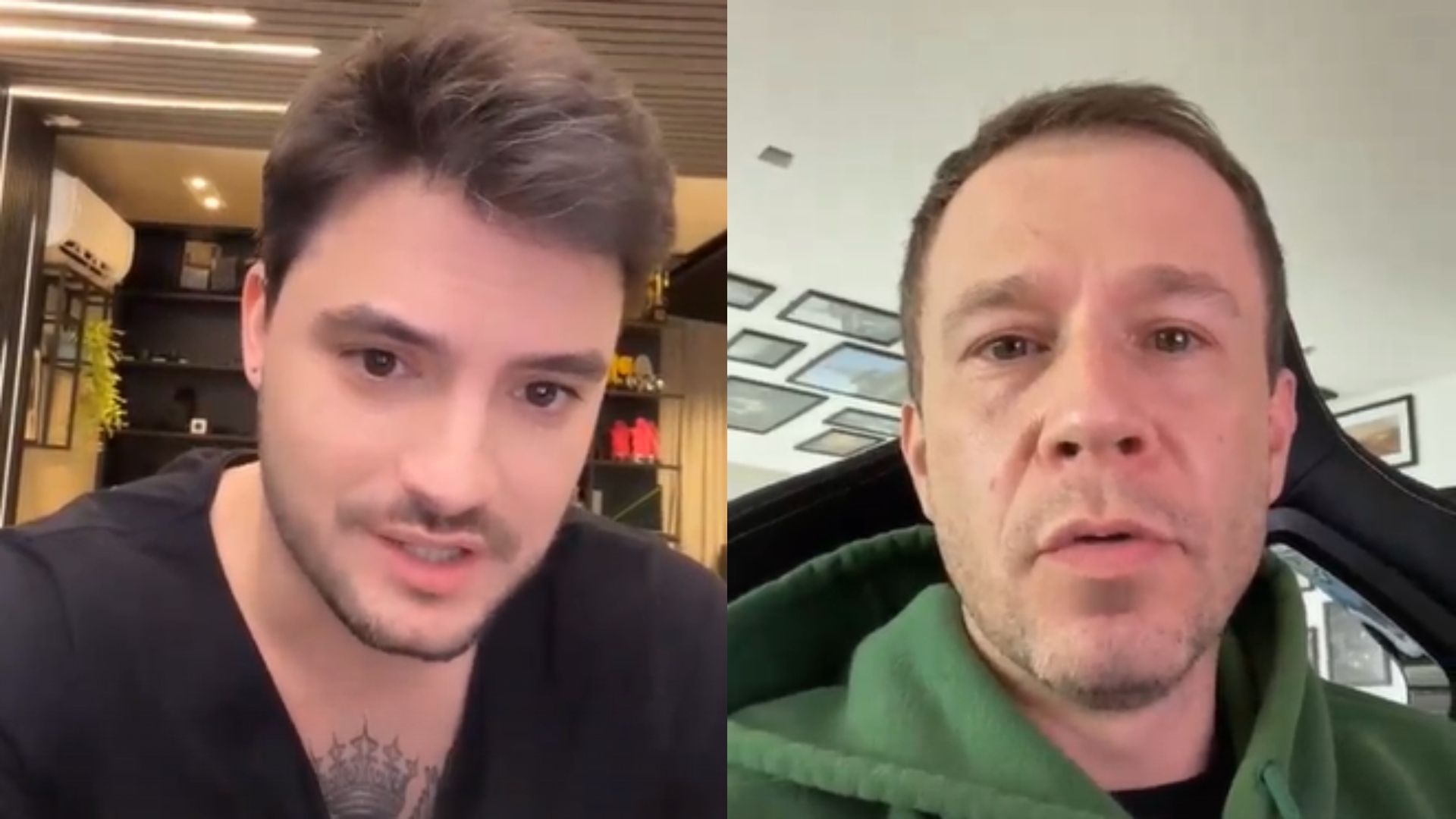 Felipe Neto não perdoa e volta a alfinetar Tiago Leifert: “Eu não preciso disso”