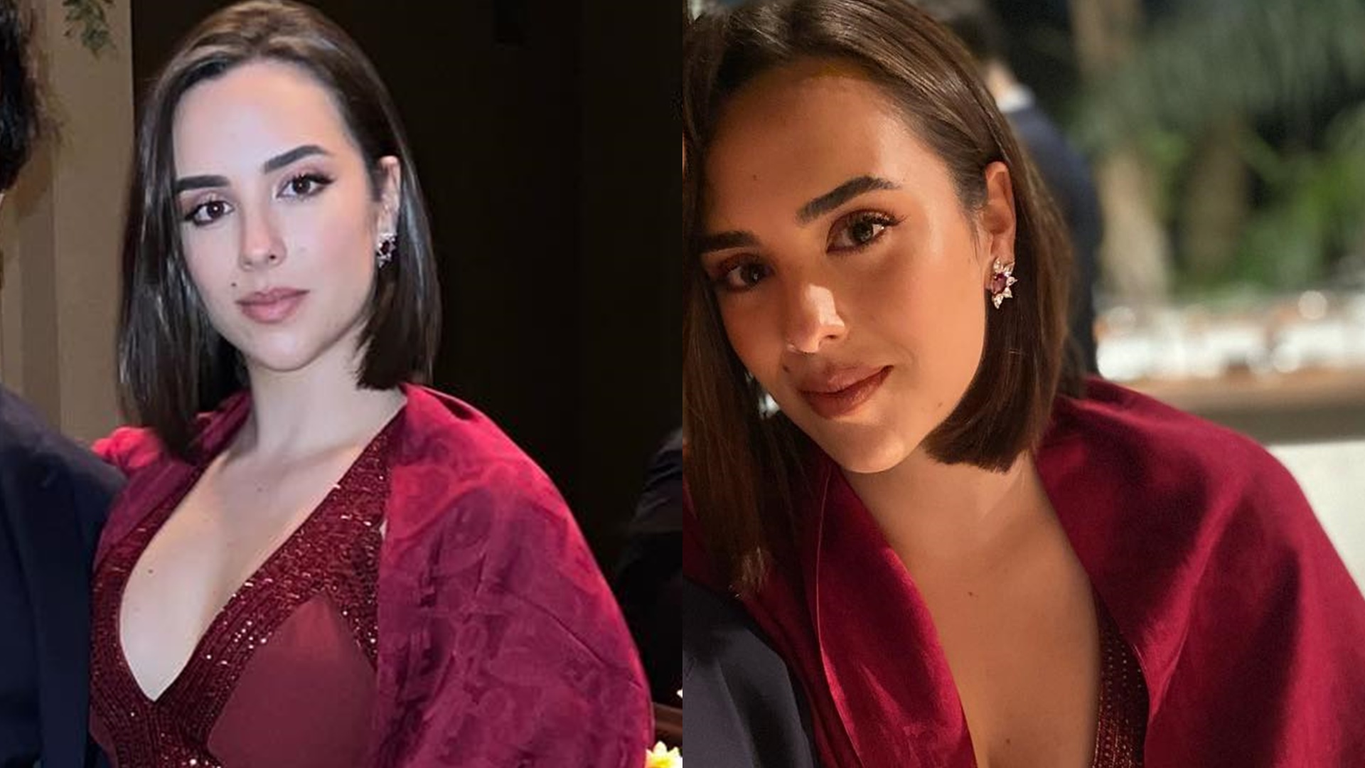 Com look luxuoso, filha de Faustão rouba a cena em casamento ao aparecer em momento raro