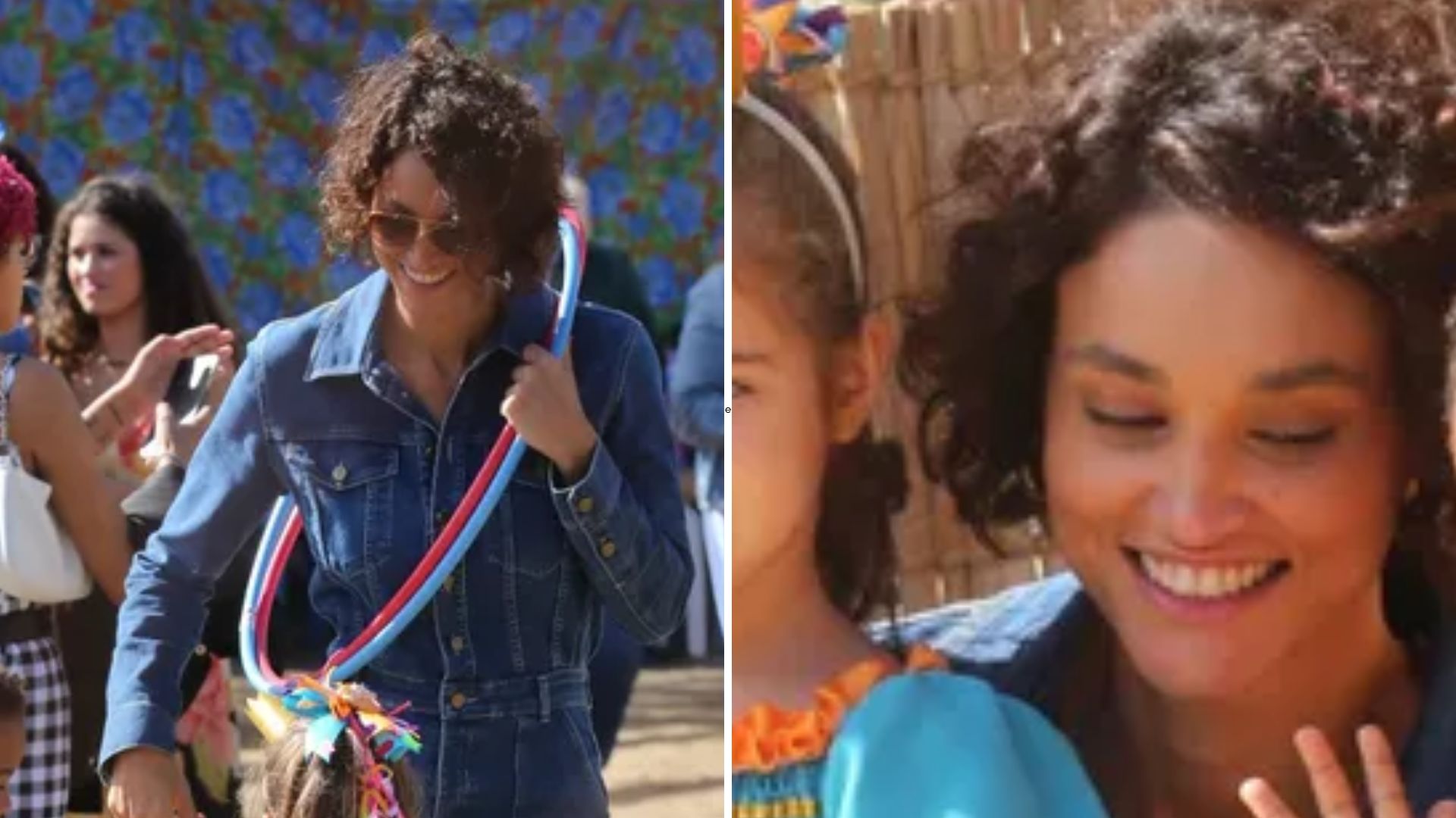 Filha de Débora Nascimento e José Loreto curte festa junina com traje típico; veja fotos