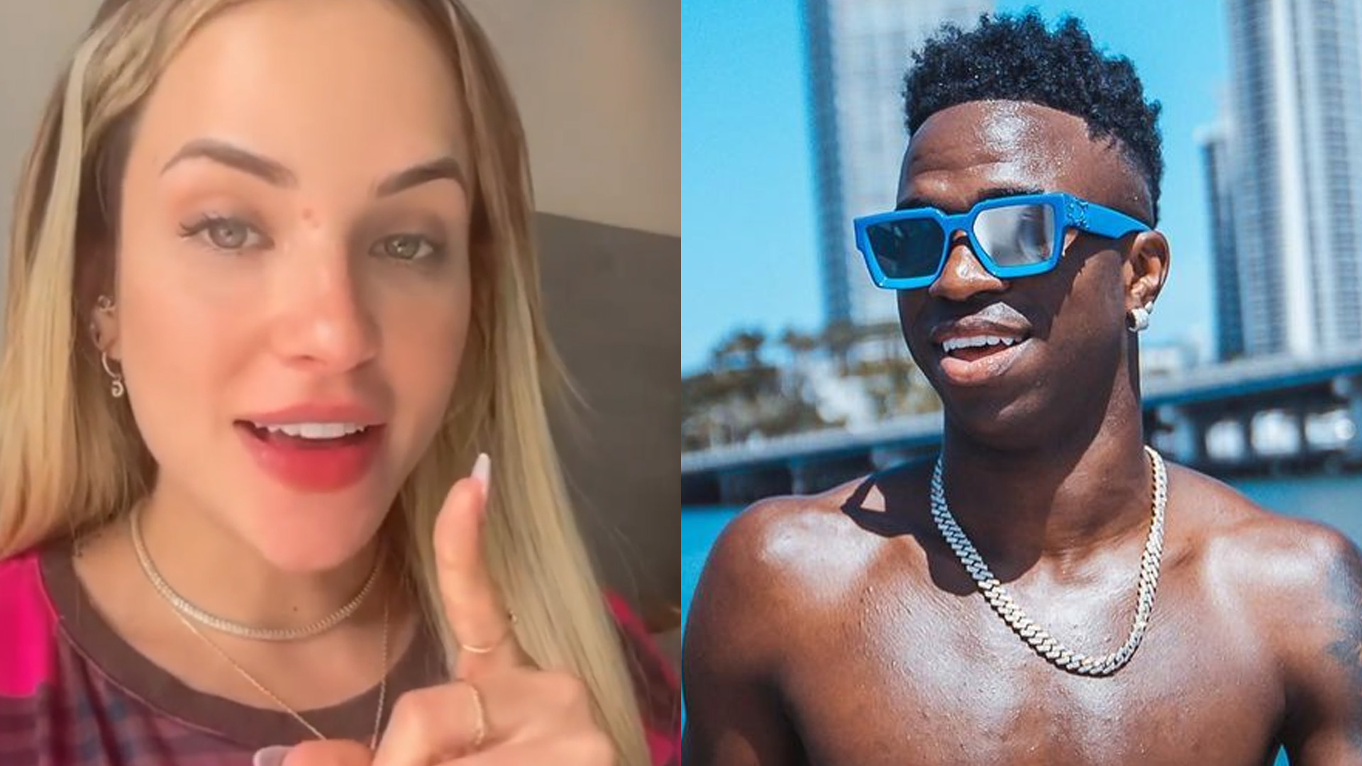 Ex-BBB Gabi Martins deixa escapar identidade de ficante de Vini Jr.: “Amiga minha”