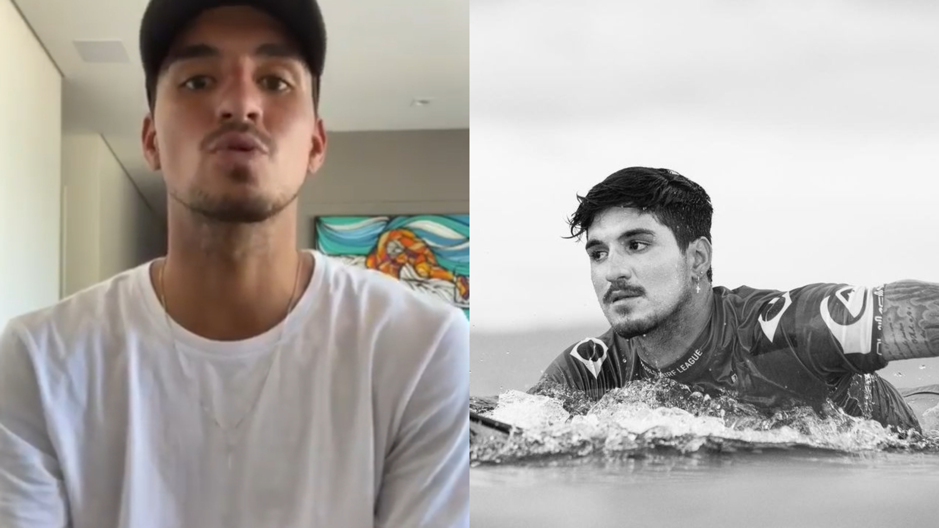 Eliminado, Gabriel Medina desabafa e revela que se machucou em competição: “Bati”