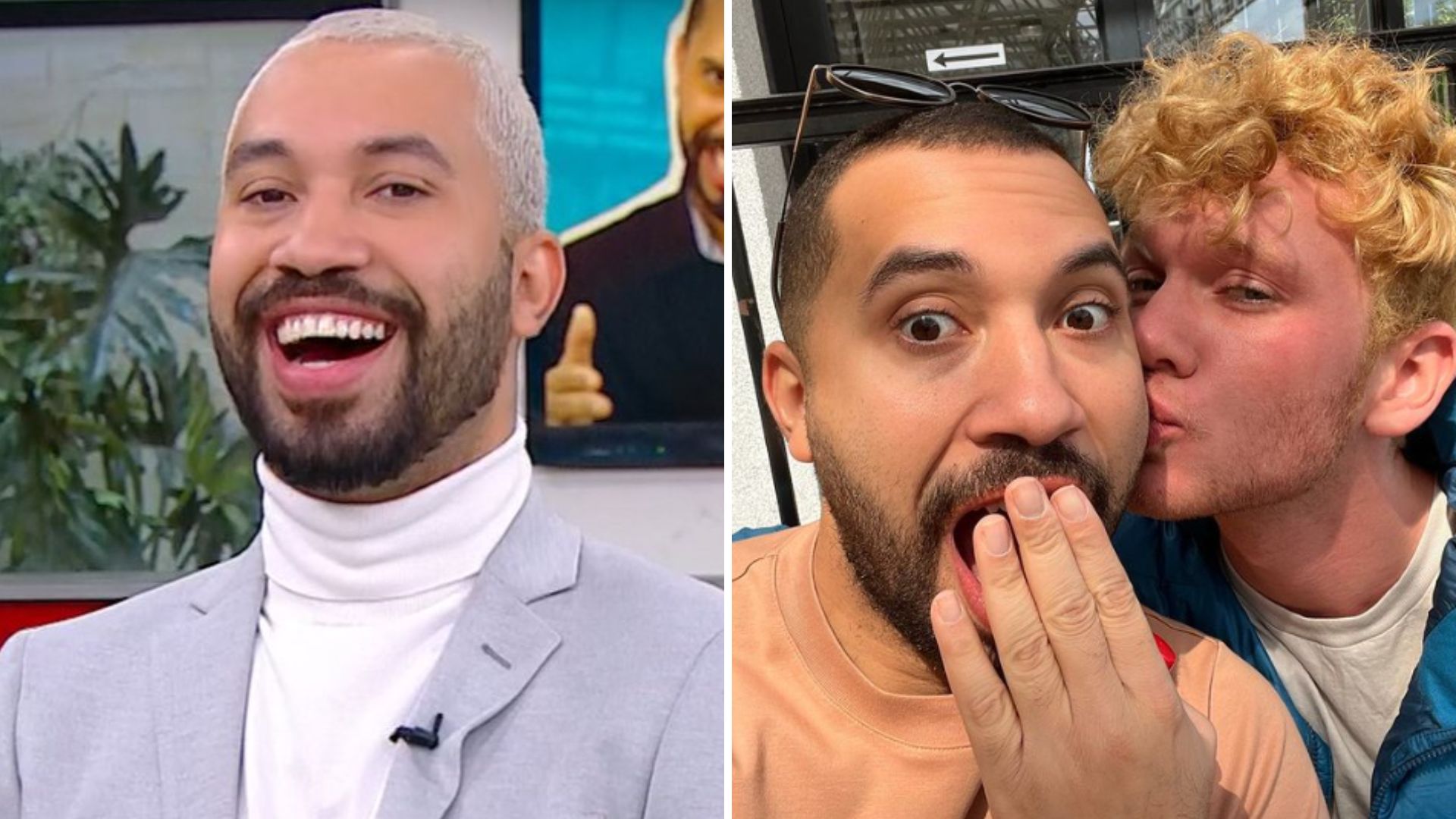 Gil do Vigor acaba com o mistério e fala sobre romance com americano: “Com calma”