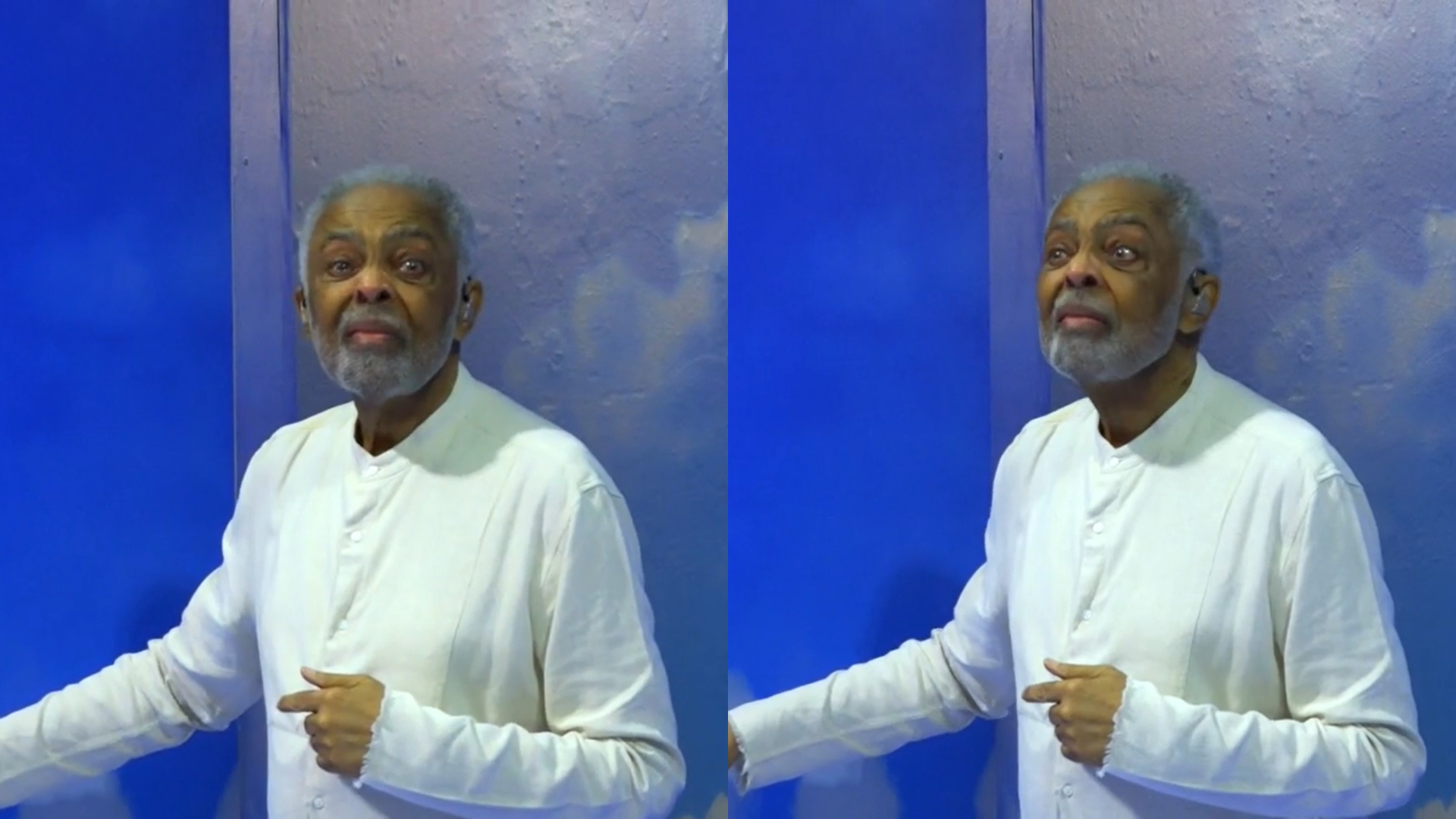 Gilberto Gil se emociona e cai no choro ao revisitar casa de infância: “Beleza”