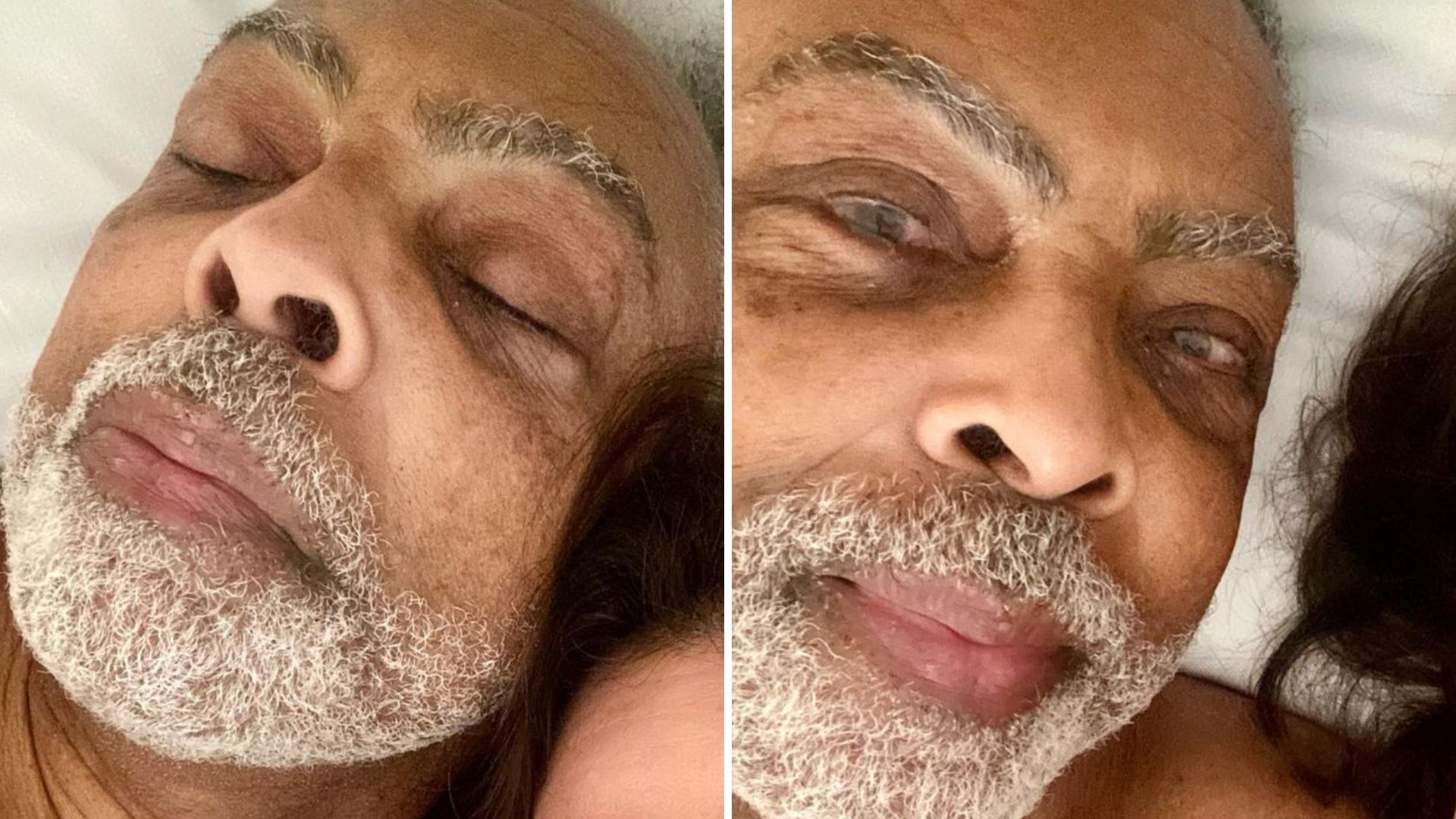 Na cama, Gilberto Gil recebe chamego da esposa ao completar 80 anos: “Lindeza”