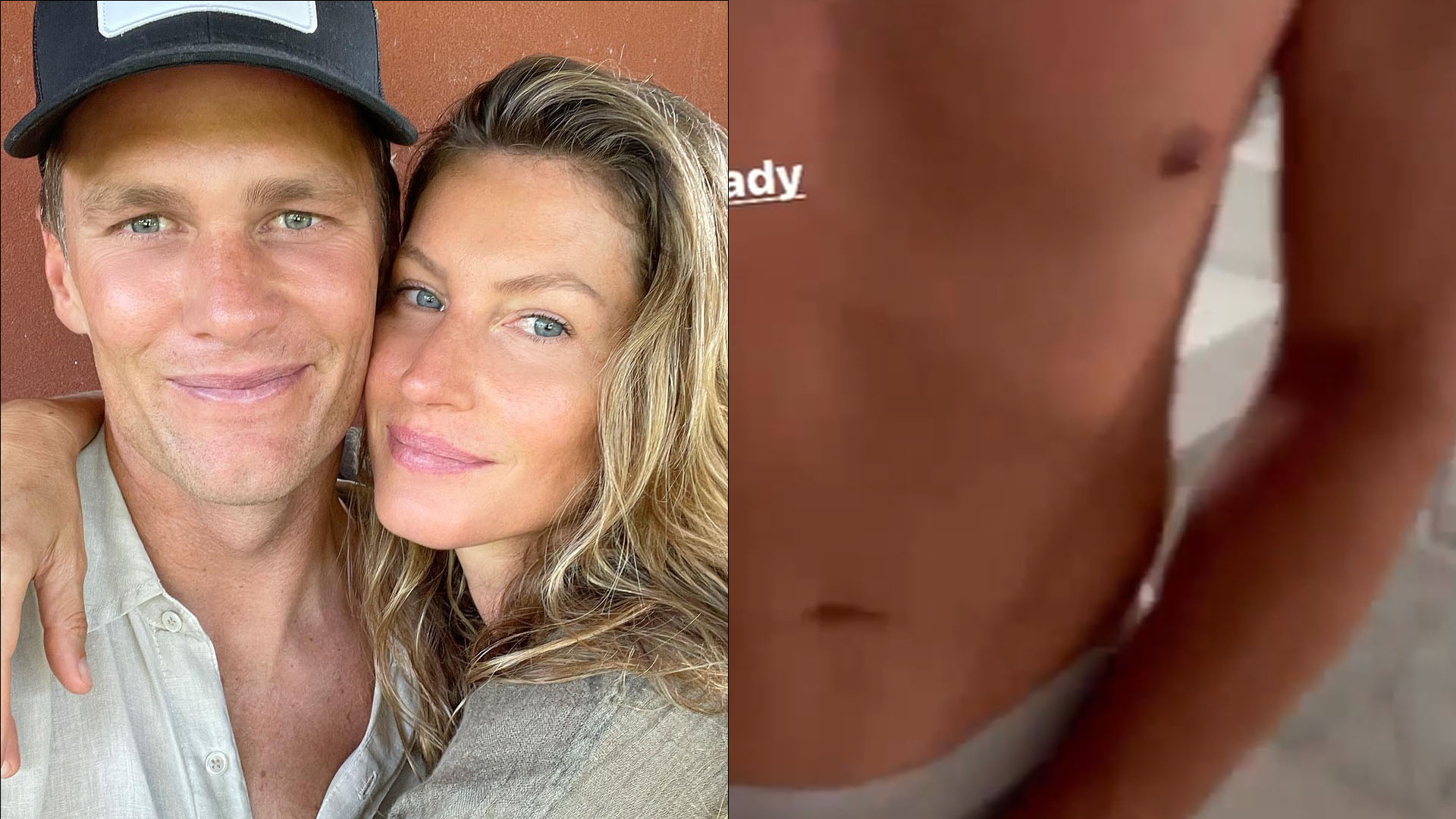 Gisele Bündchen flagra maridão só de cueca e dá zoom na ‘mala’: “Deixa eu ver”