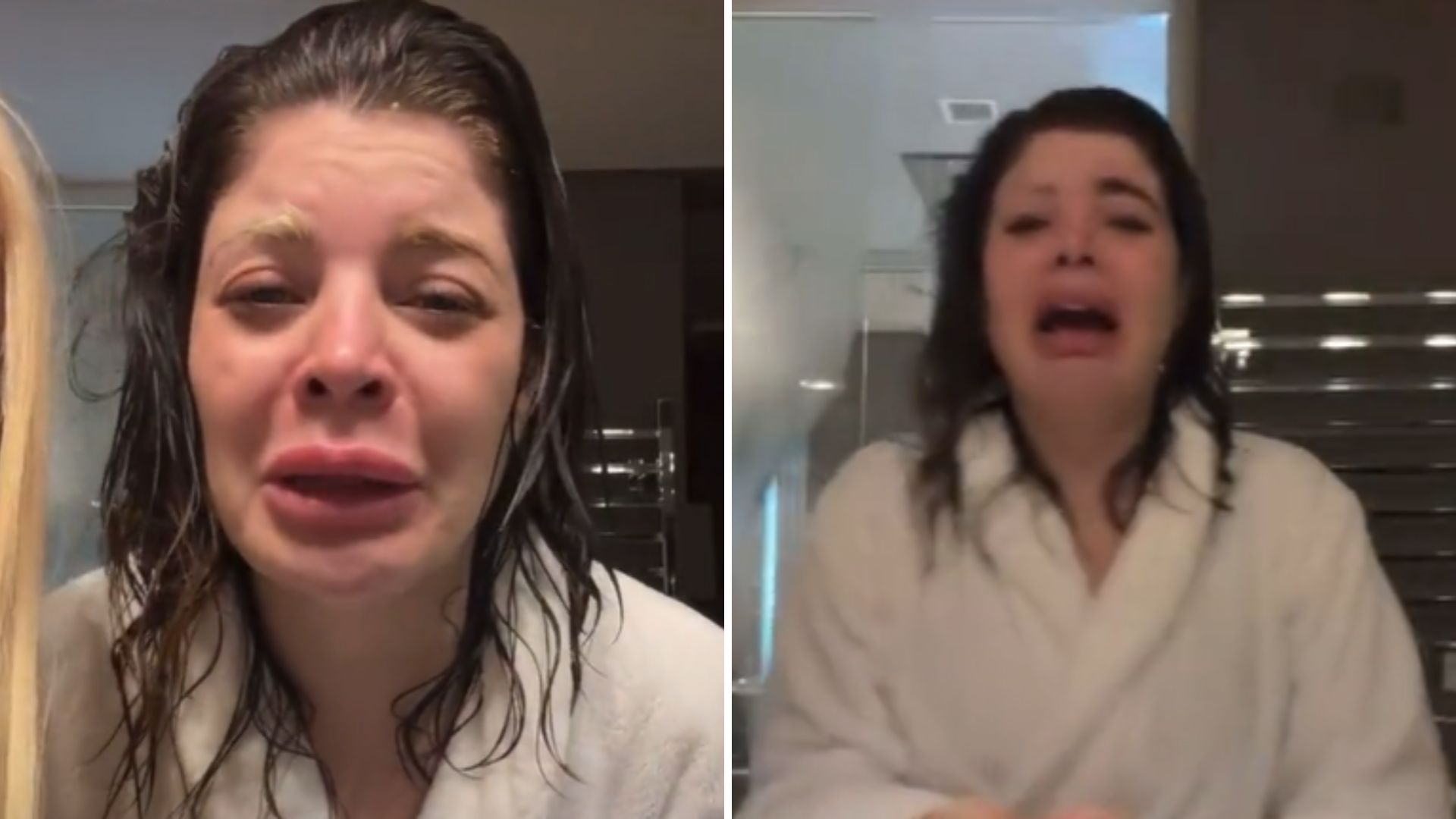 Gkay tenta arrumar o visual, entra em desespero e chora ao vivo: “Pelo amor de Deus”