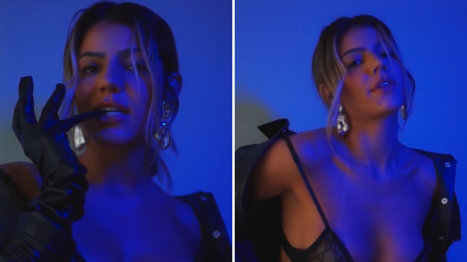Hariany Almeida puxa alça de lingerie rendada e quase mostra tudo: “Escândalo”