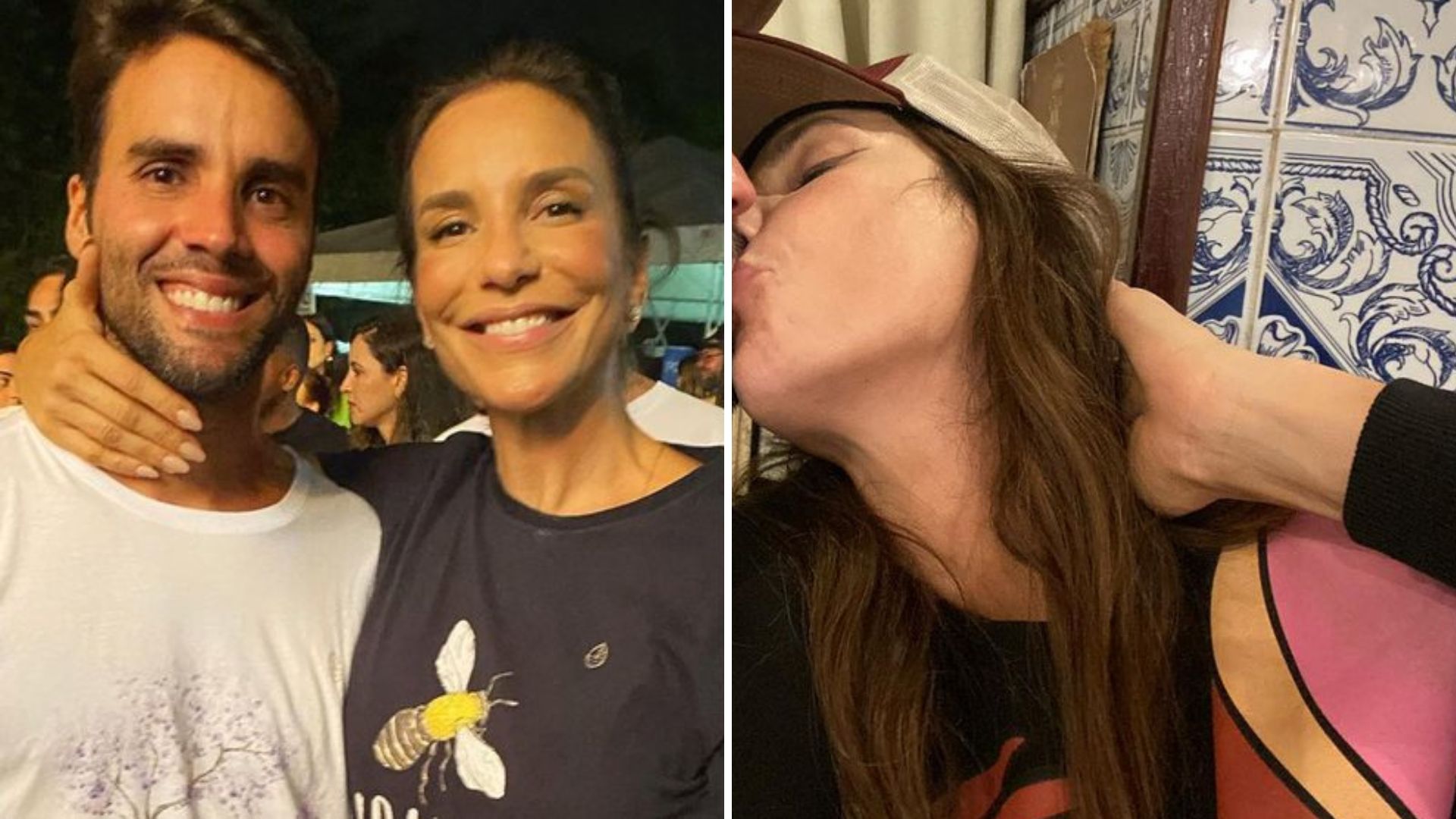Ivete Sangalo surge trocando beijão com o marido em clique inédito: “A gente se ama”