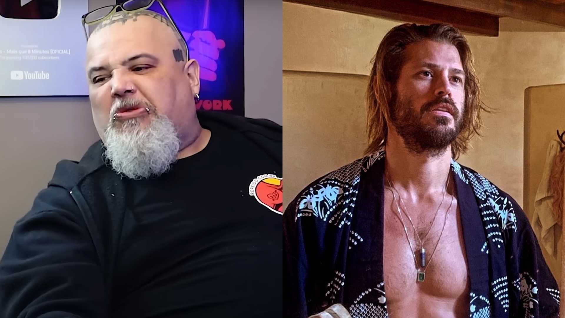 João Gordo detalha briga história com Dado Dolabella na TV: “Foi bom não ter batido”