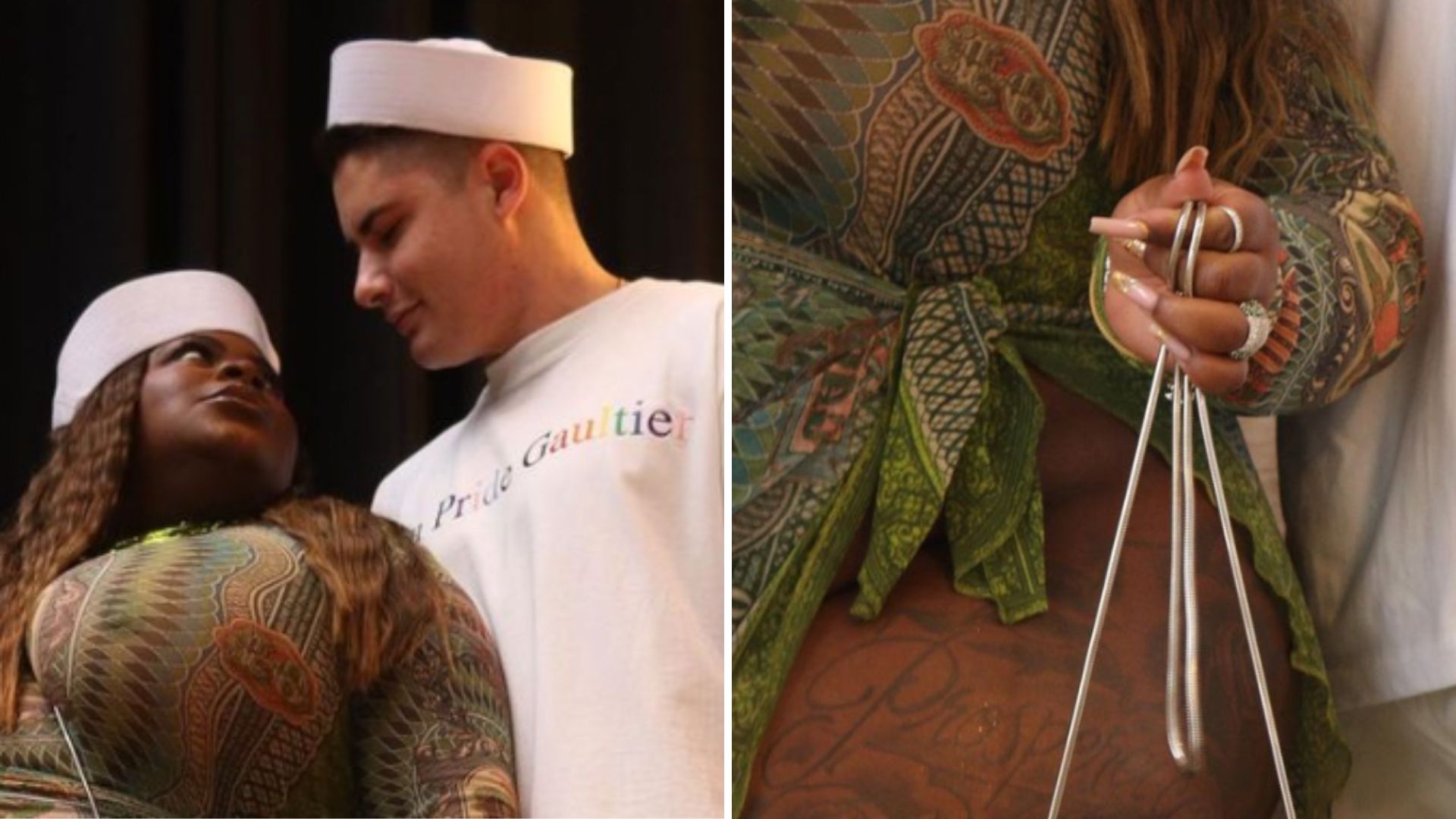 Marido mostra Jojo Todynho com vestido fendado e dá close indiscreto na virilha: “Sortudo”