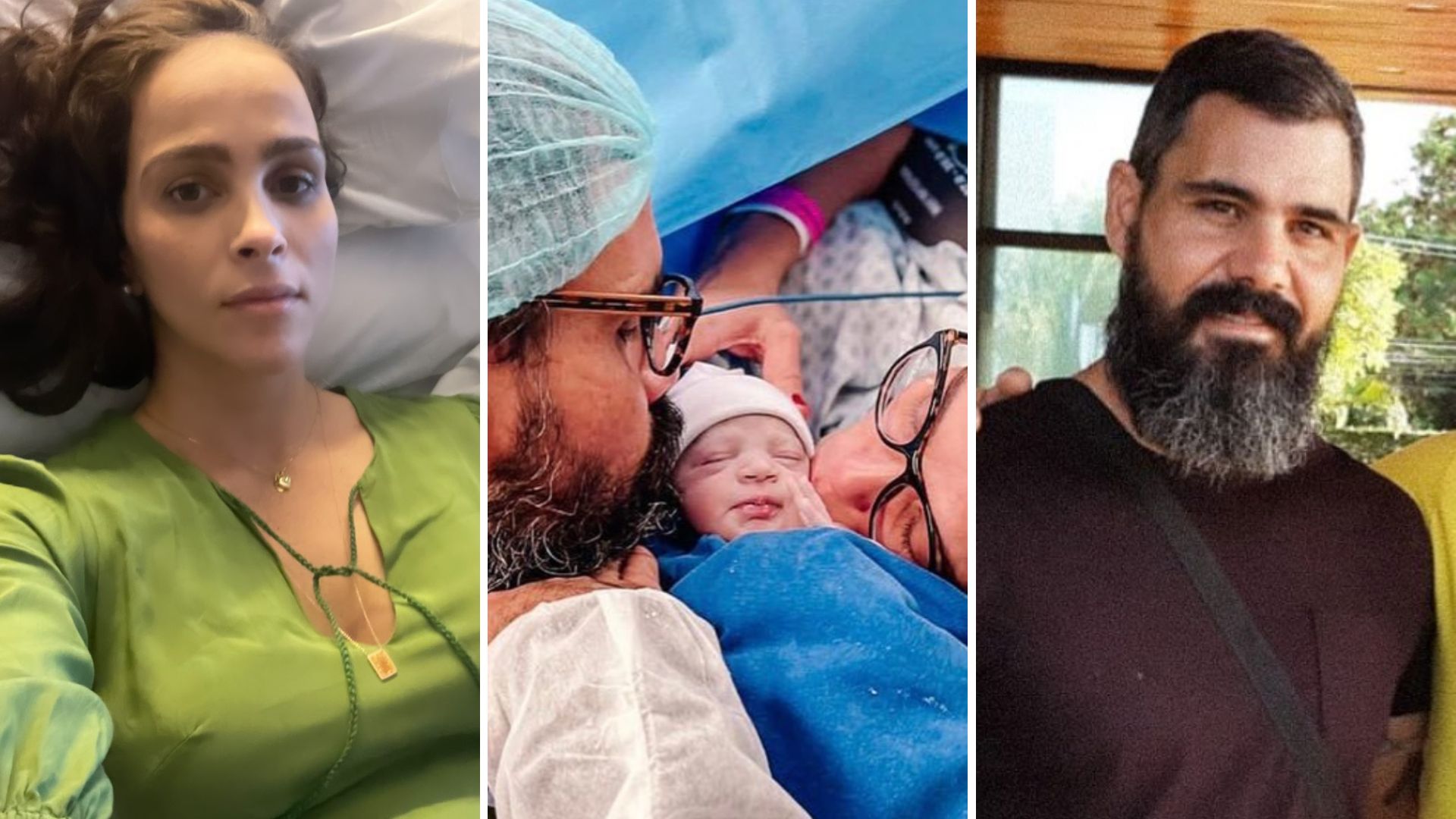 Esposa de Juliano Cazarré atualiza estado de saúde da filha recém-nascida: “Lutadora”