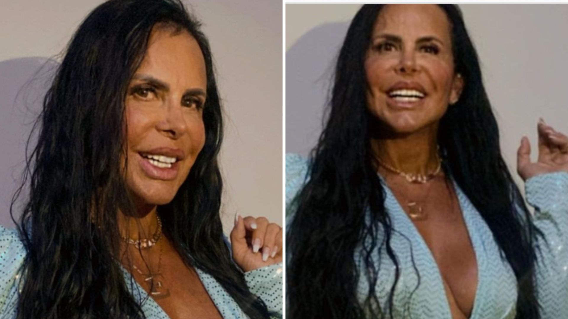 Gretchen dispensa sutiã, posa com look curtíssimo e causa em show: “Elegantérrima”