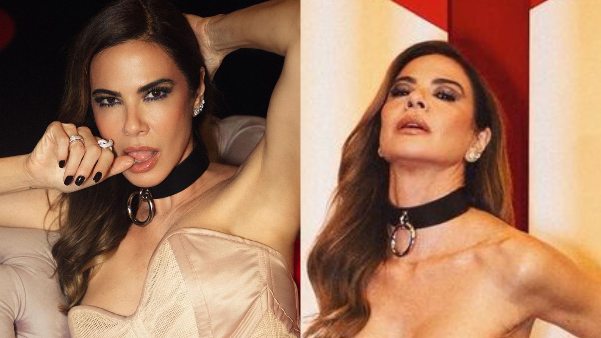 Luciana Gimenez provoca usando vestidinho decotado e corpão choca: “Que mulher”
