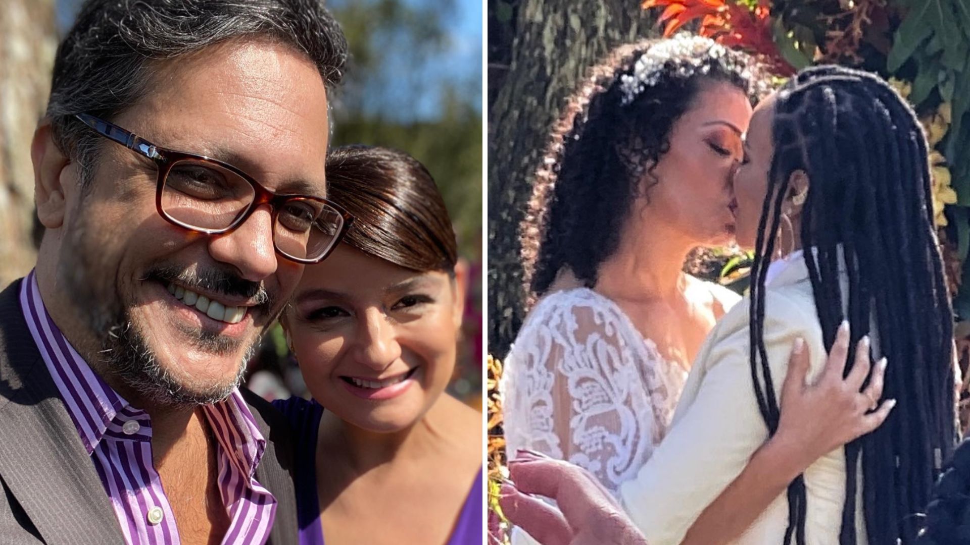 Lúcio Mauro Filho casa sua ‘filhota’ e se emociona ao mostrar beijão: “Viva o amor”