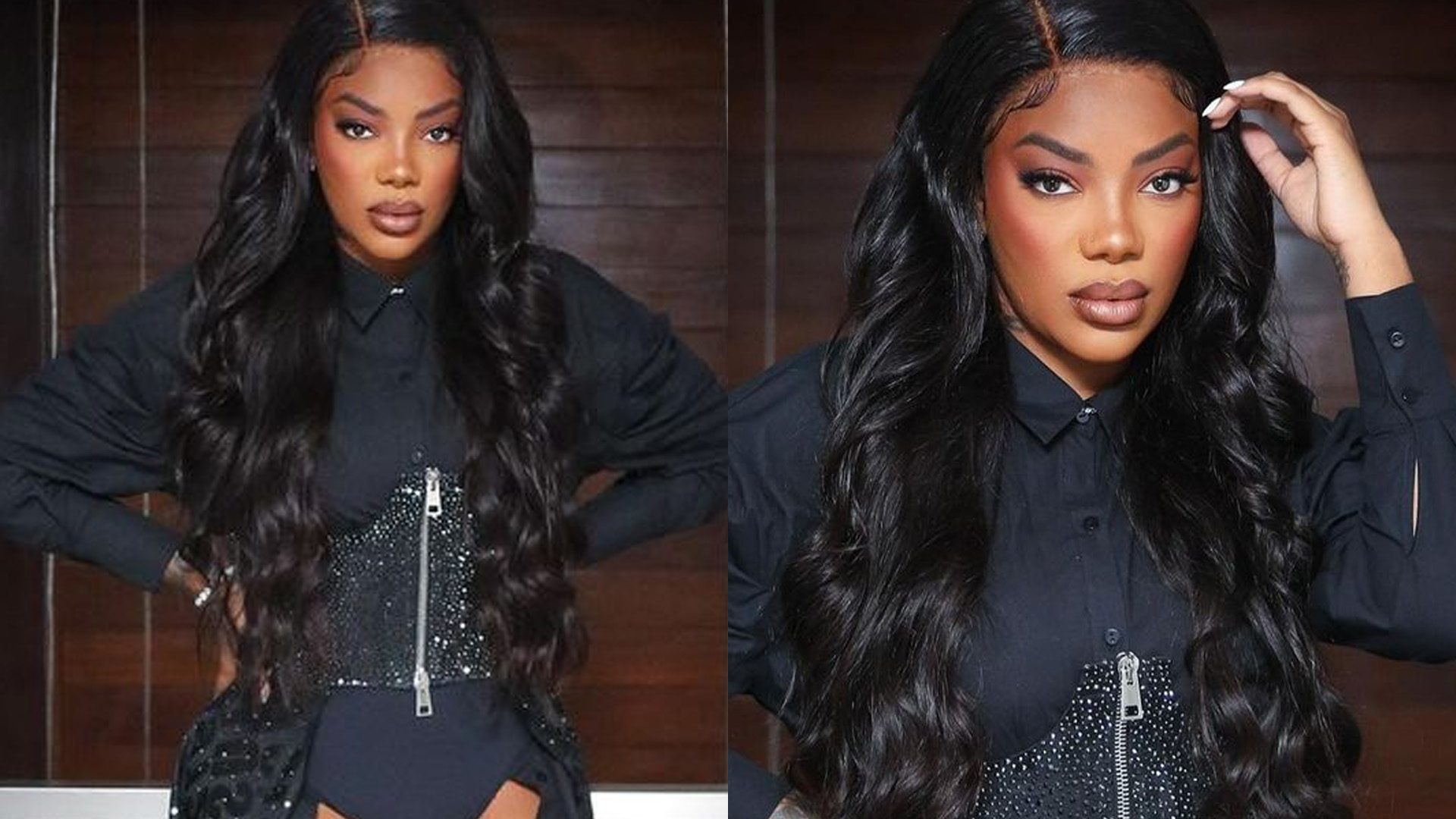 Ludmilla aparece com body cavado e mostra pernões em evento chique: “Bombom”