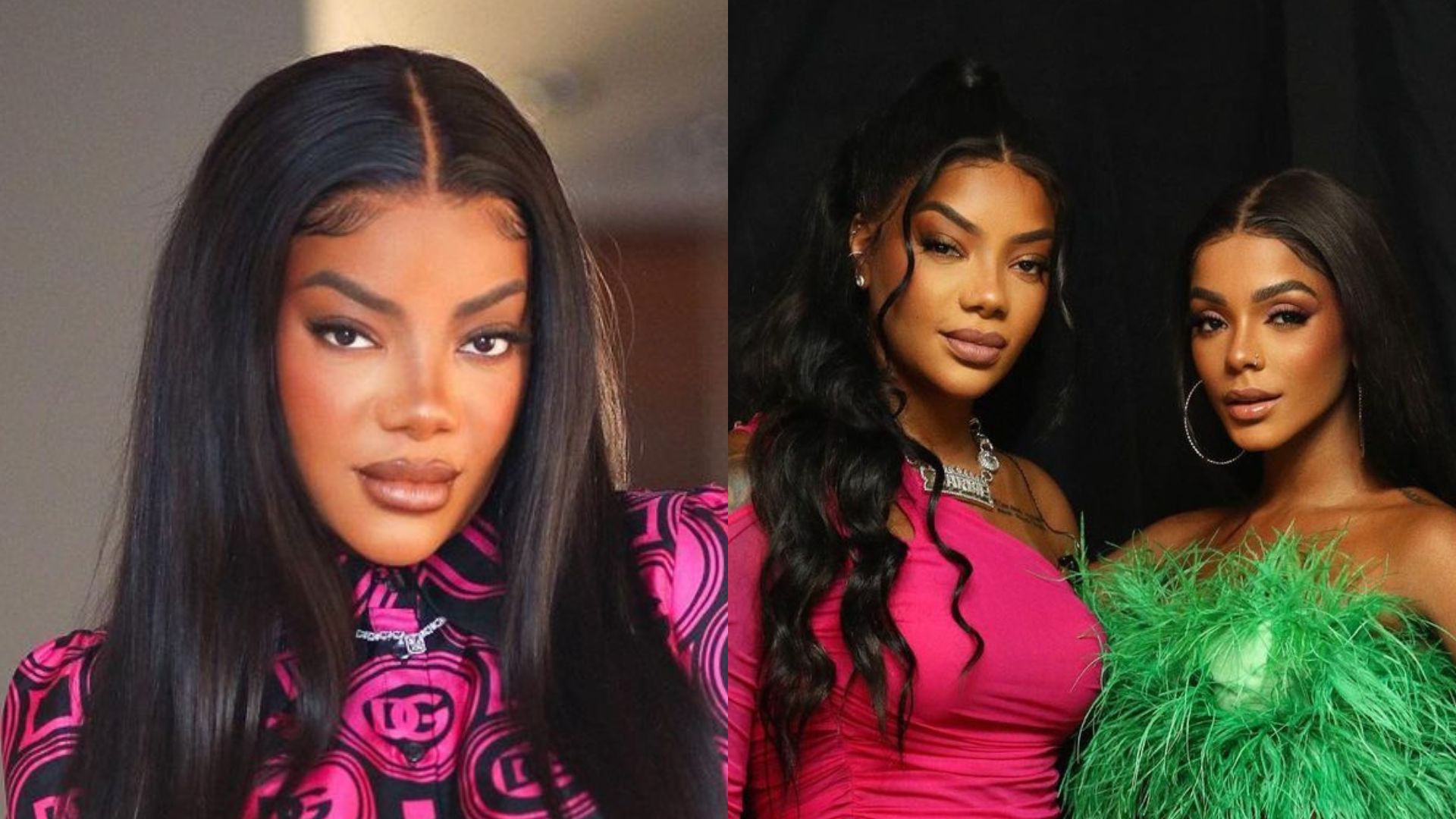 Ludmilla exibe corpão de minissaia e Brunna Gonçalves faz pedido ousado: “Me bate”