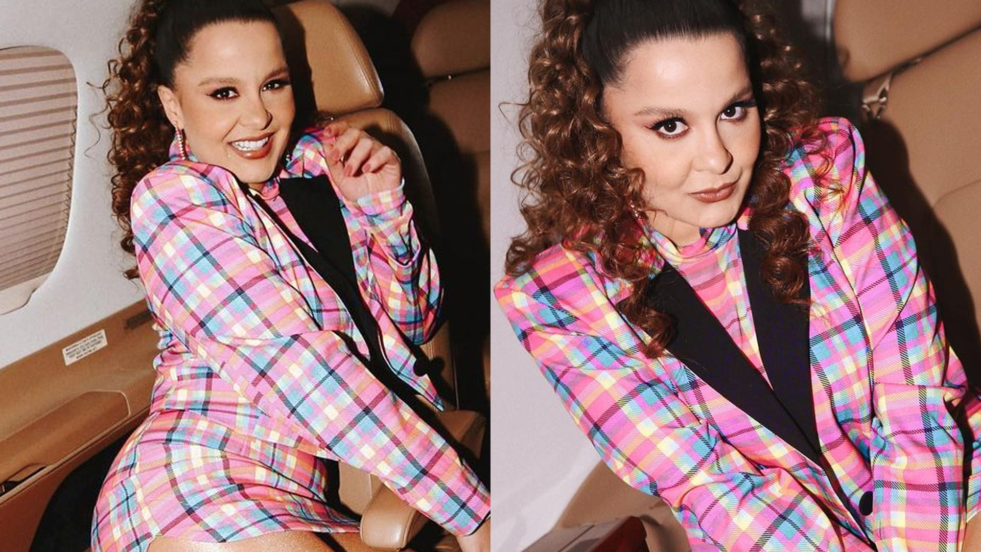 Maiara deixa pernões à mostra com saia minúscula e causa: “Oitava maravilha”