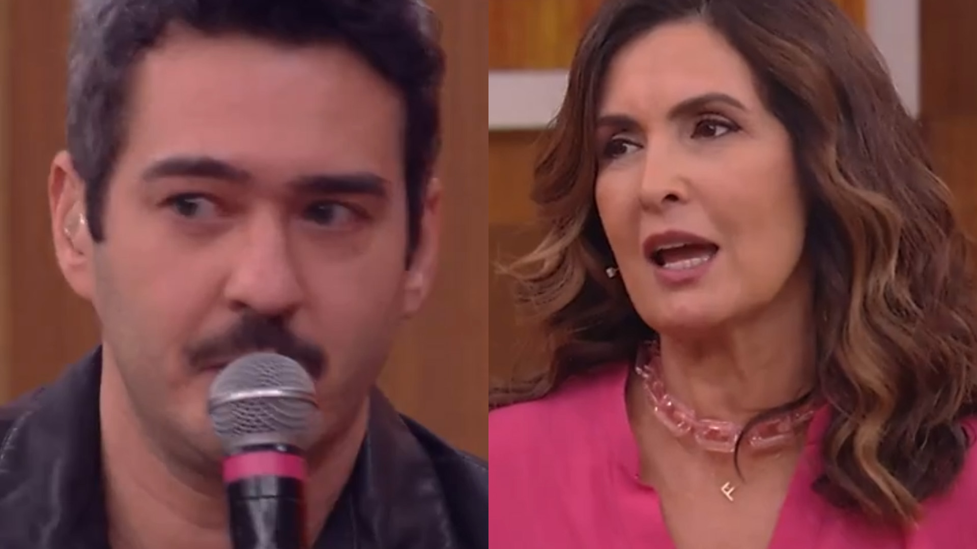 Marcos Veras “alfineta” Fátima Bernardes no ‘Encontro’: “Vai trabalhar menos”