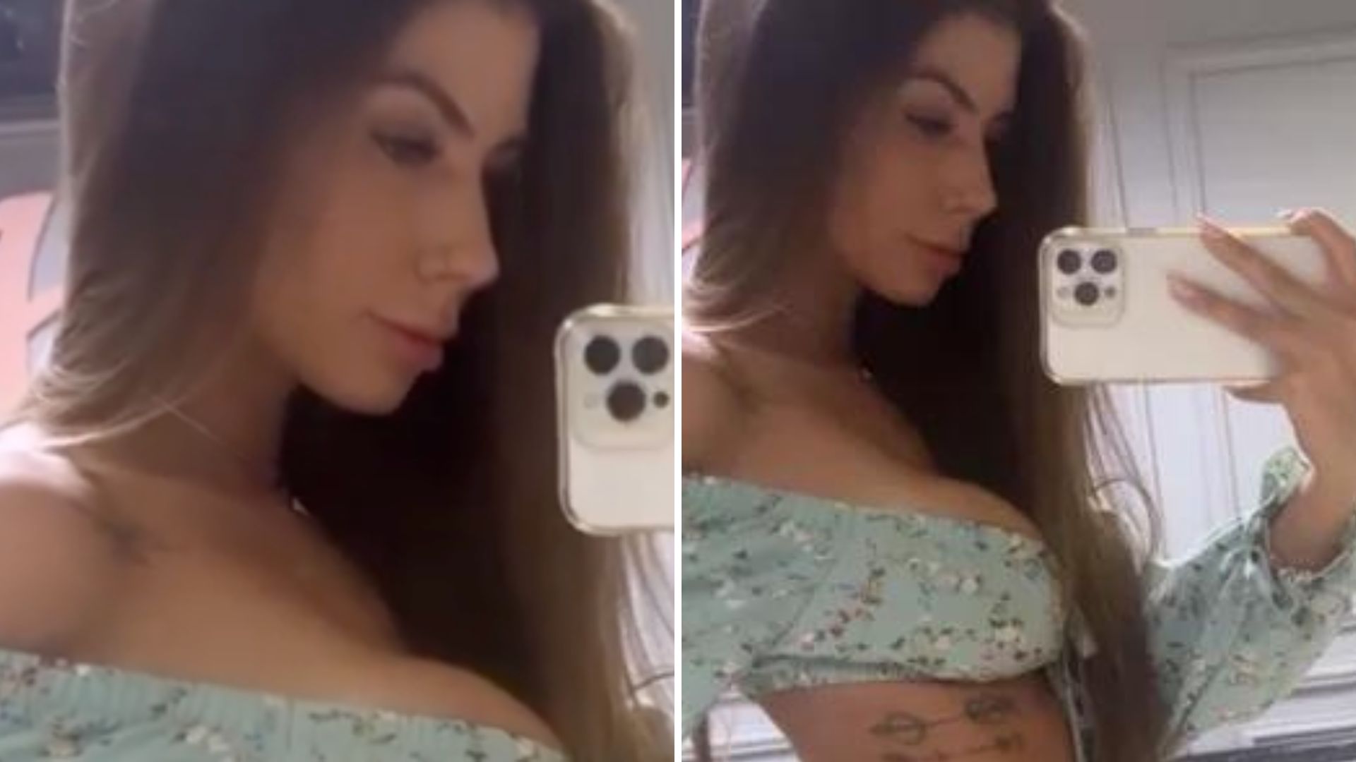 Ex de Whindersson Nunes levanta a calcinha para mostrar o bronzeado: “Combina mais”