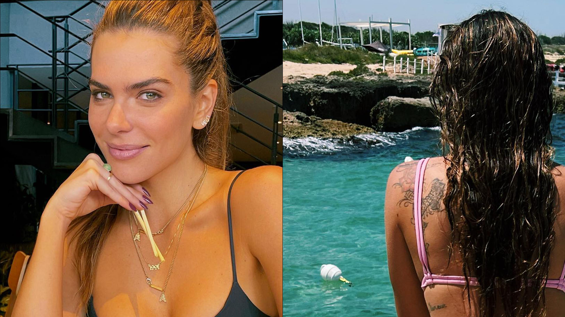 De biquíni, Mariana Goldfarb empina bumbum para câmera e provoca: “Já que gostam”