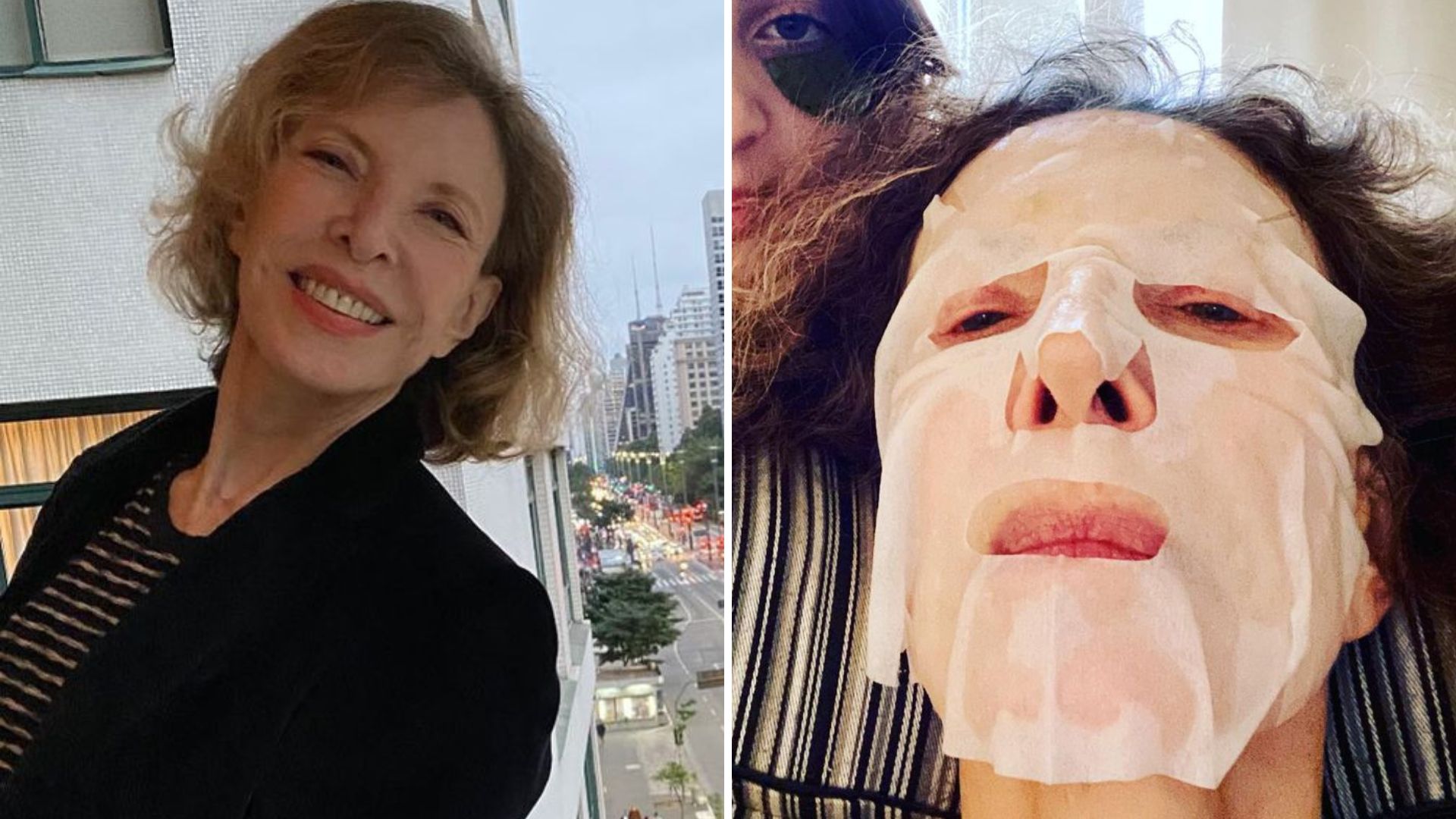 Marília Gabriela curte dia de spa com a neta em clique raro e baba: “Pirulita”
