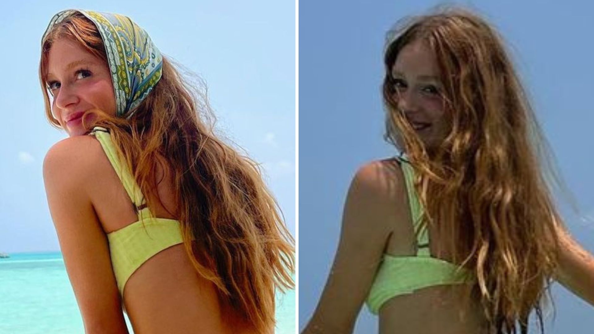 Marina Ruy Barbosa dá close no bumbum de biquíni cavado e fãs elogiam: “Sem defeitos”