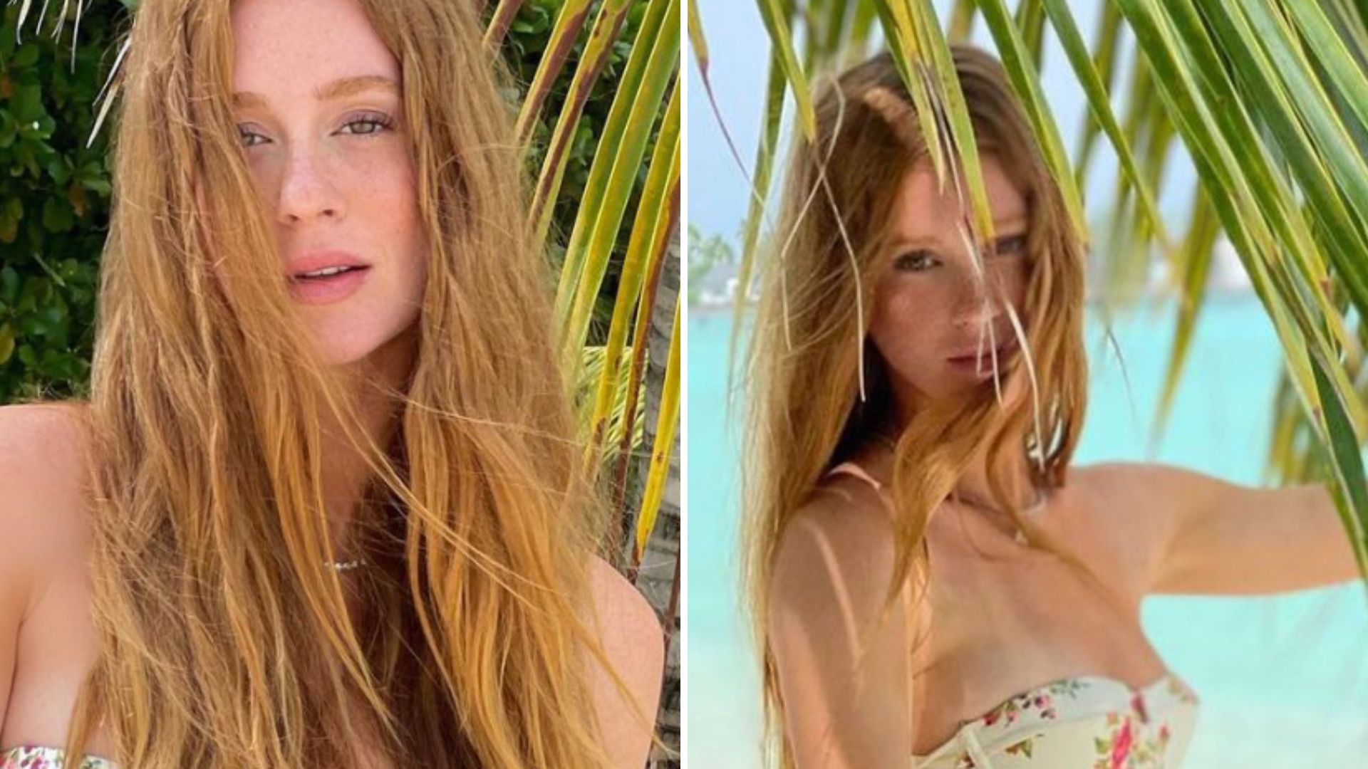 Marina Ruy Barbosa posa com maiô cavado em cliques sem edições: “Espetacular”