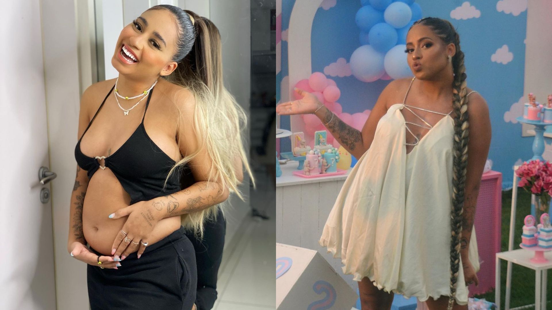 Grávida de seis meses, MC Loma encanta ao mostrar o ultrassom da filha