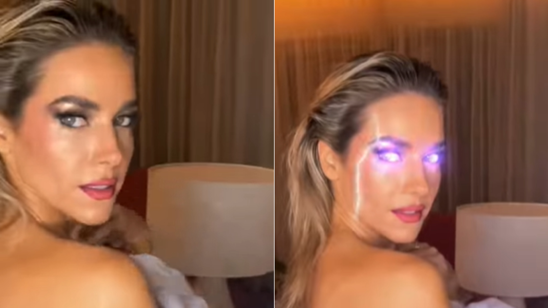 Sem nada por baixo, Monique Alfradique abre roupão em vídeo picante: “Me rendi”