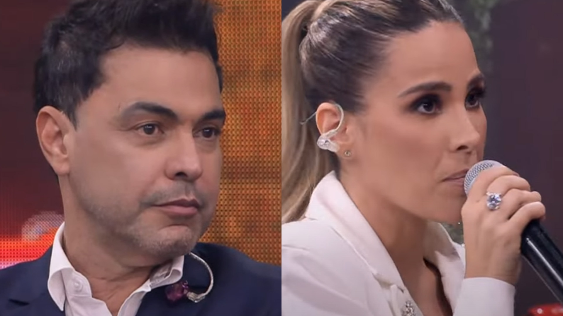 No Faustão, Wanessa e Zezé di Camargo refletem sobre divórcios: “Família permanece”