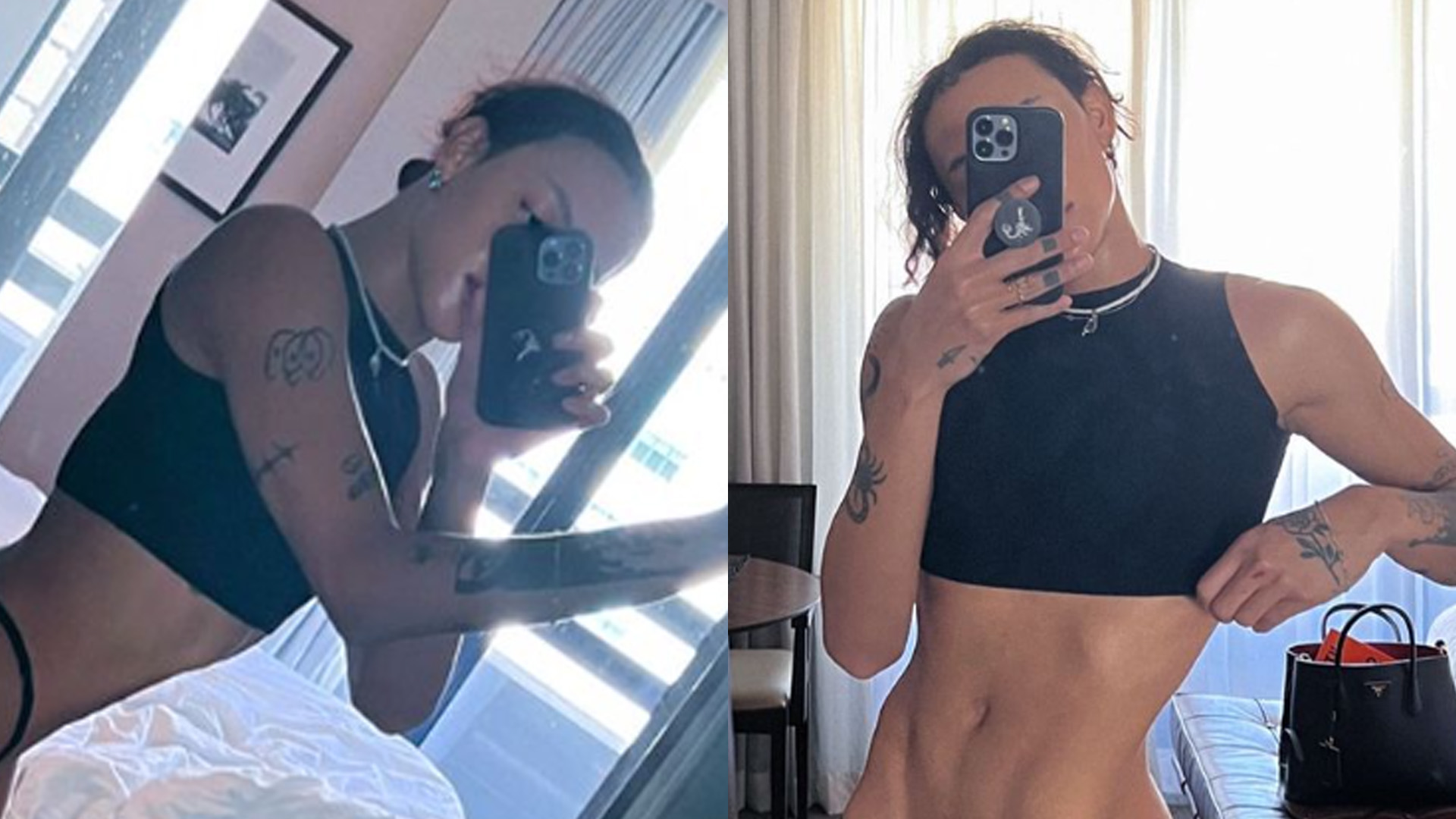 Pabllo Vittar faz calcinha sumir no bumbum e dá close indiscreto no espelho