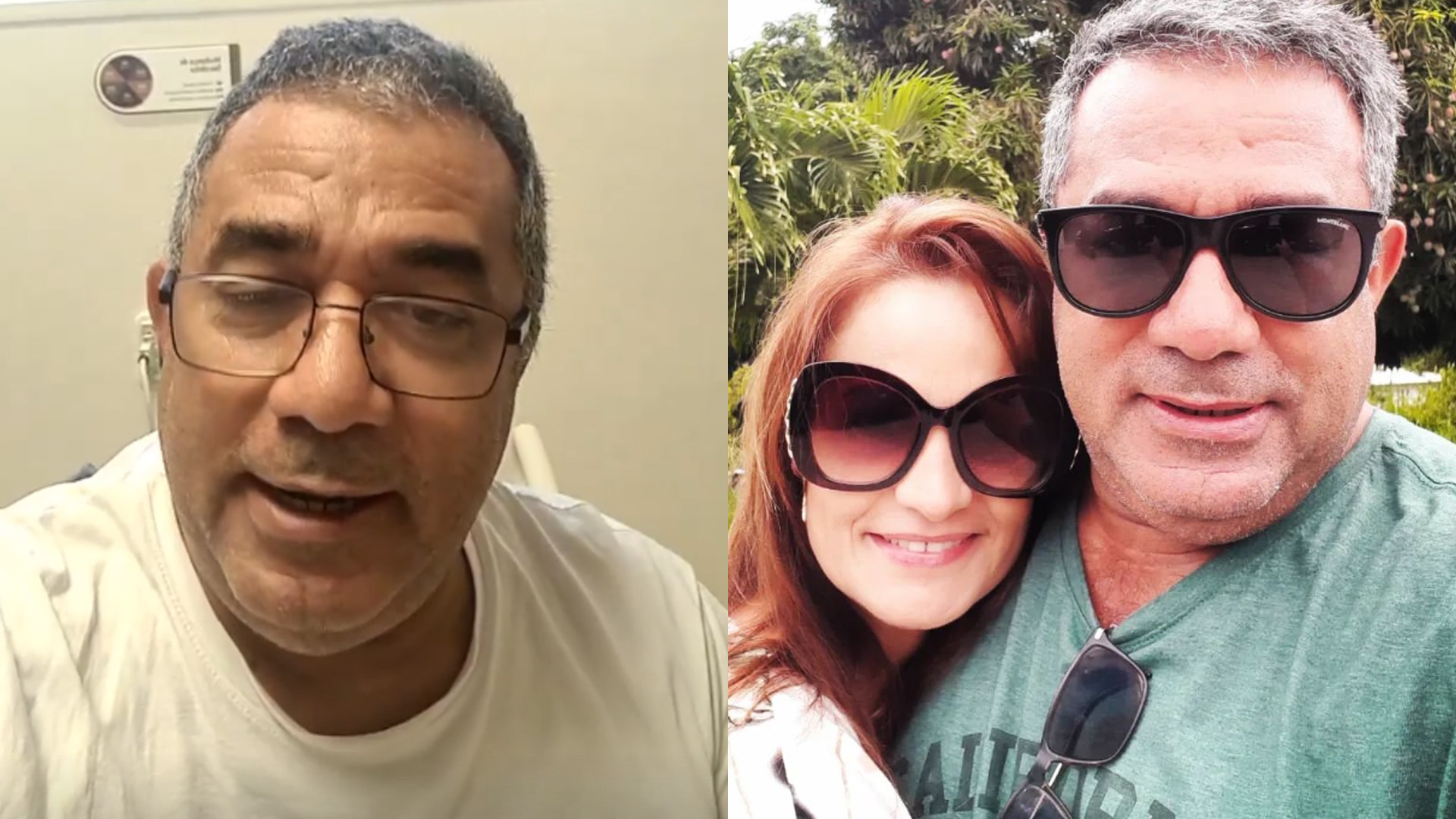 Pai de Anitta celebra alta hospitalar após Covid-19 e exalta namorada: “Foi forte”