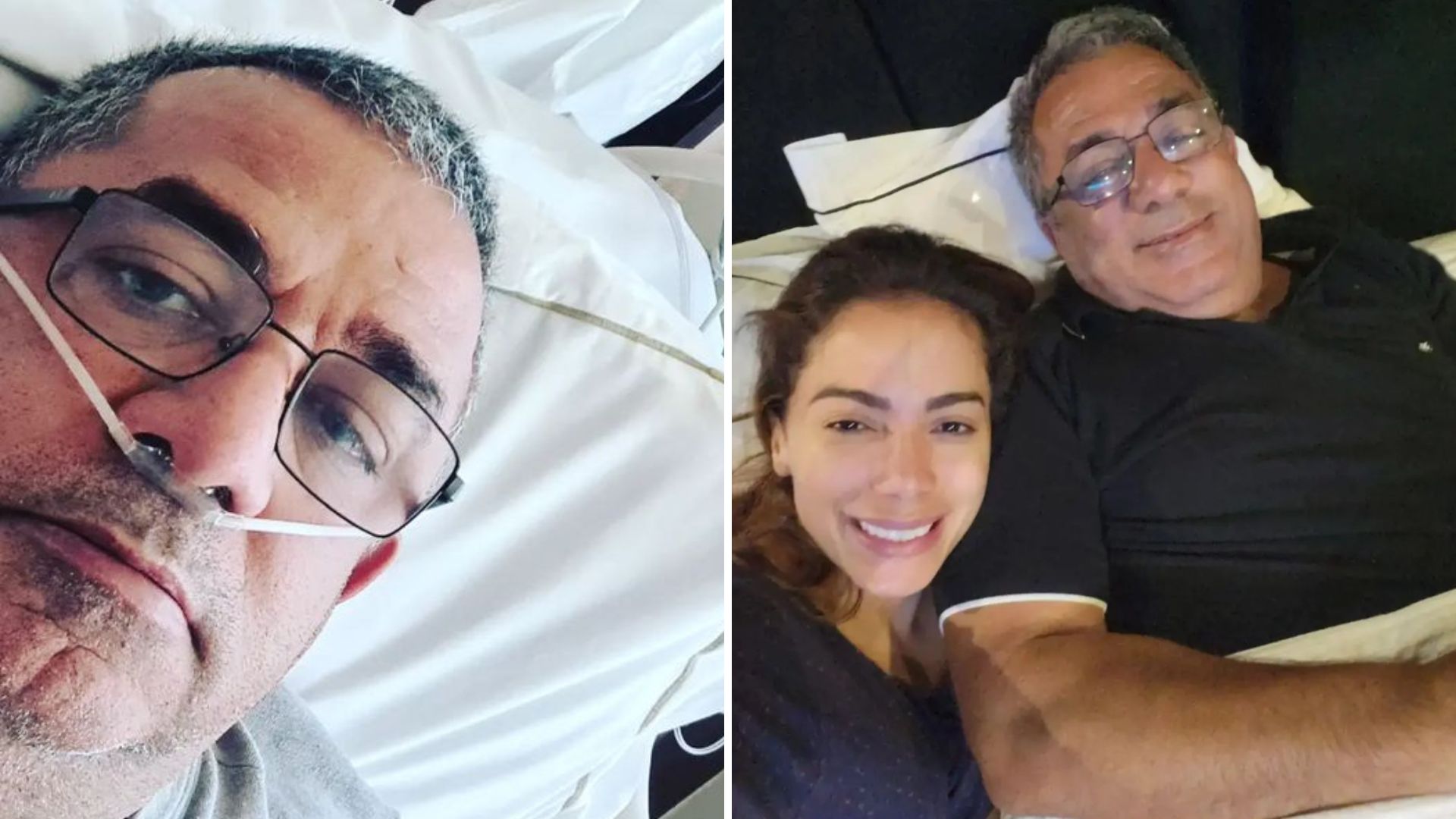 Pai de Anitta reaparece emocionado na web após vencer câncer: “A luta continua”