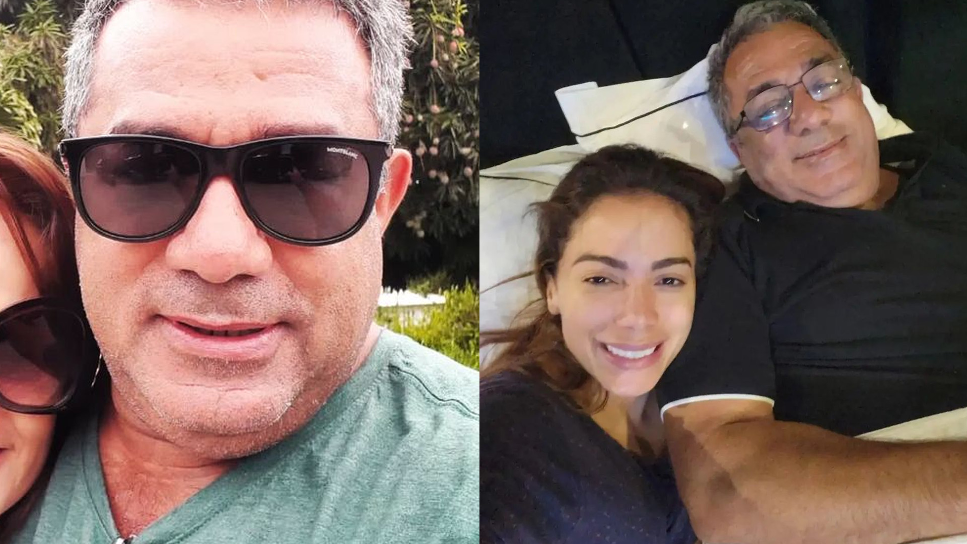 Pai de Anitta recebe declaração de namorada gatíssima: “Bem querer e cuidado”