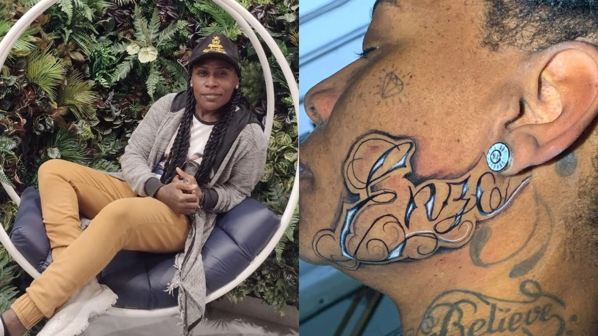 Duramente criticada, Pepê se arrepende de tatuagem gigante no rosto: “Remover”