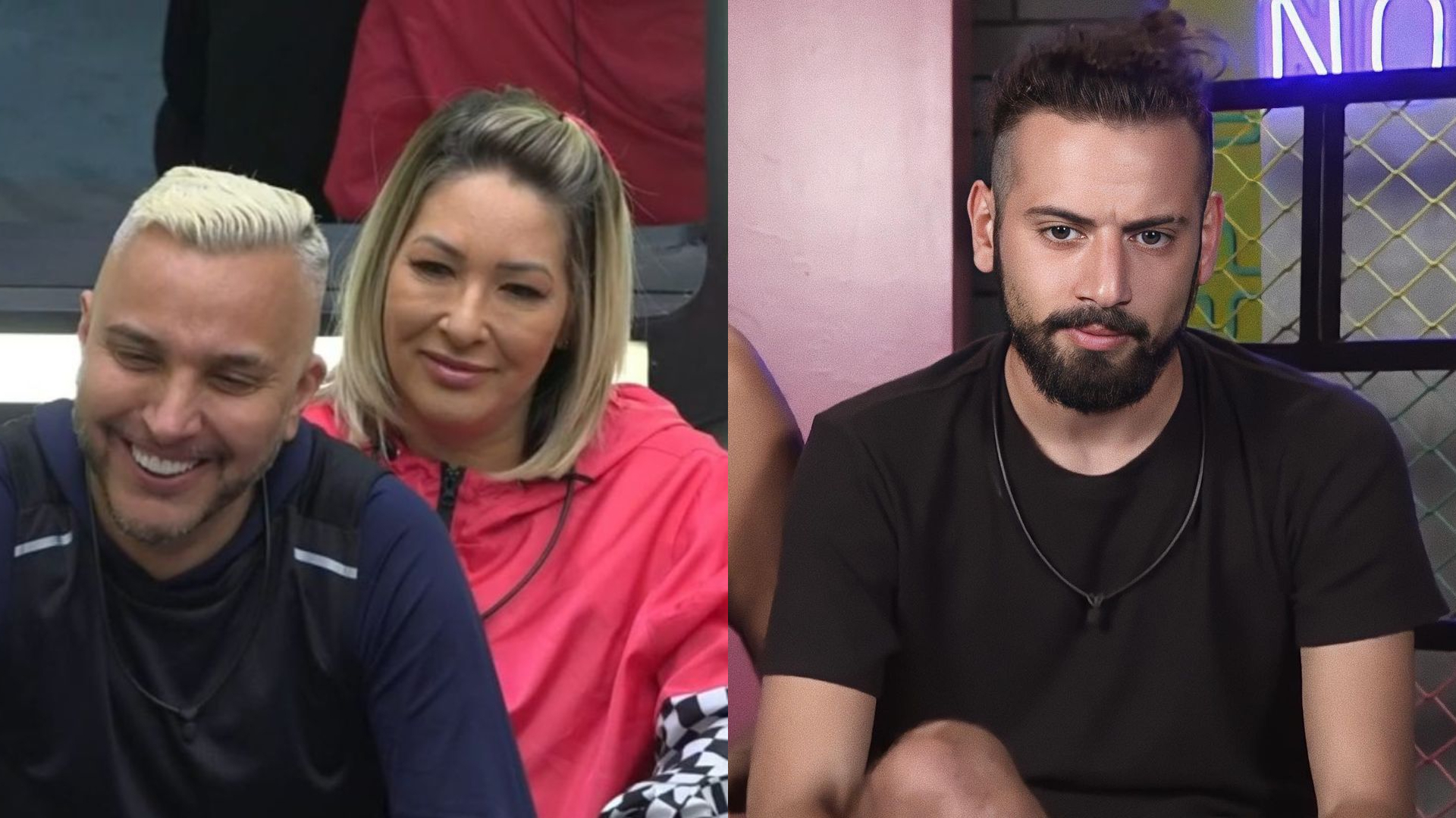 Power Couple: Rogério e Baronesa tiram sarro de Cartolouco: “Vai ser o primeiro”