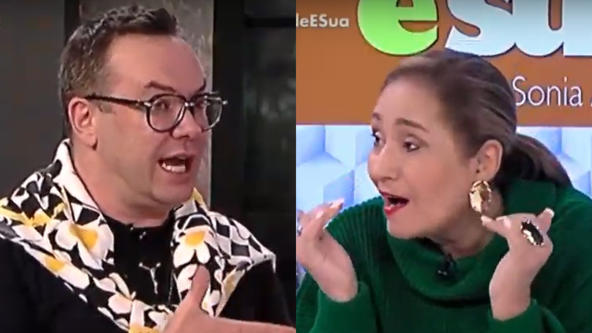Sonia Abrão se choca com comentário de colunista e reage ao vivo: “Cê tá louco?”