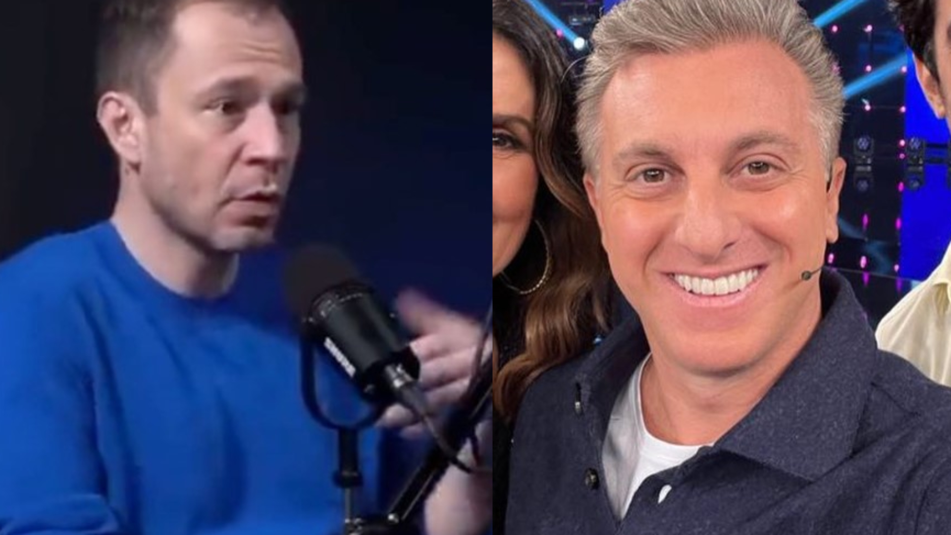Tiago Leifert vira piada após dizer que votaria em Luciano Huck para presidente