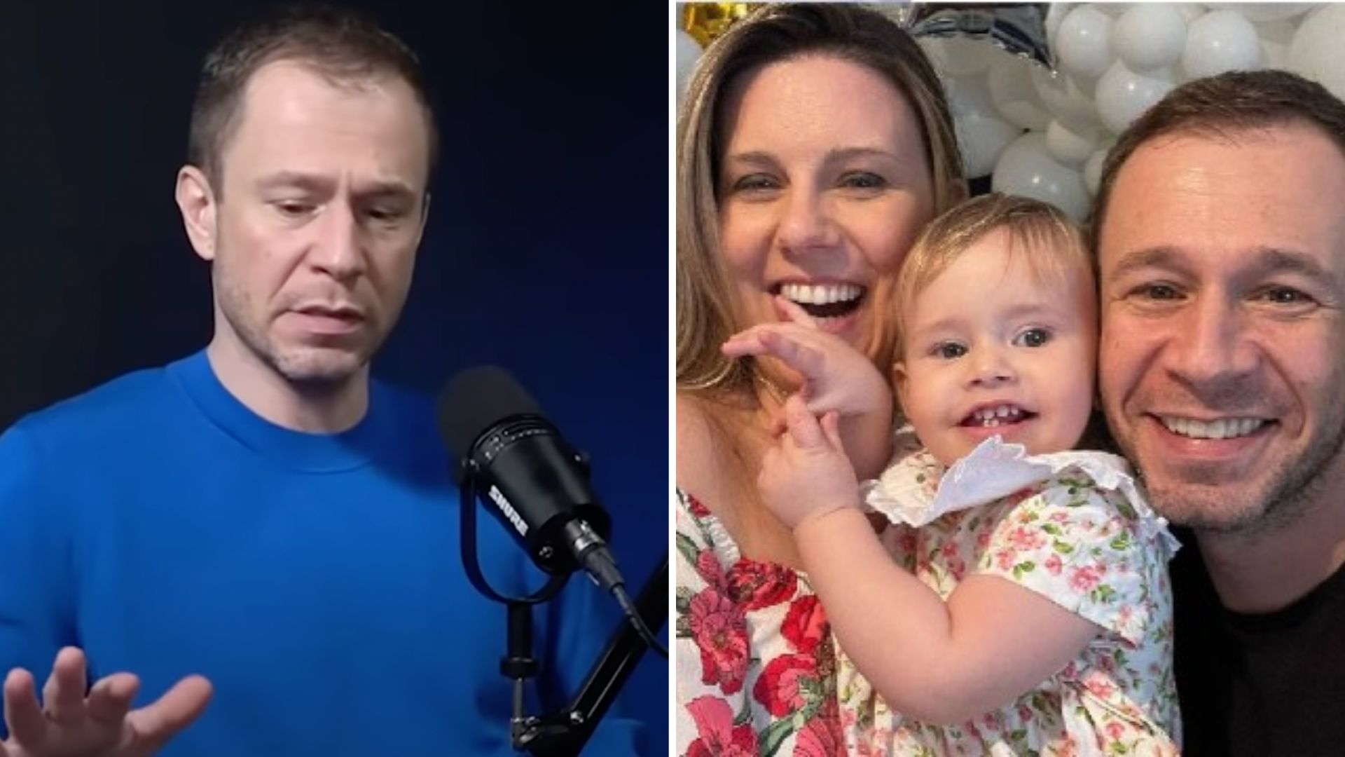Tiago Leifert desabafa ao falar do estado de saúde da filha: “Estou totalmente conformado”