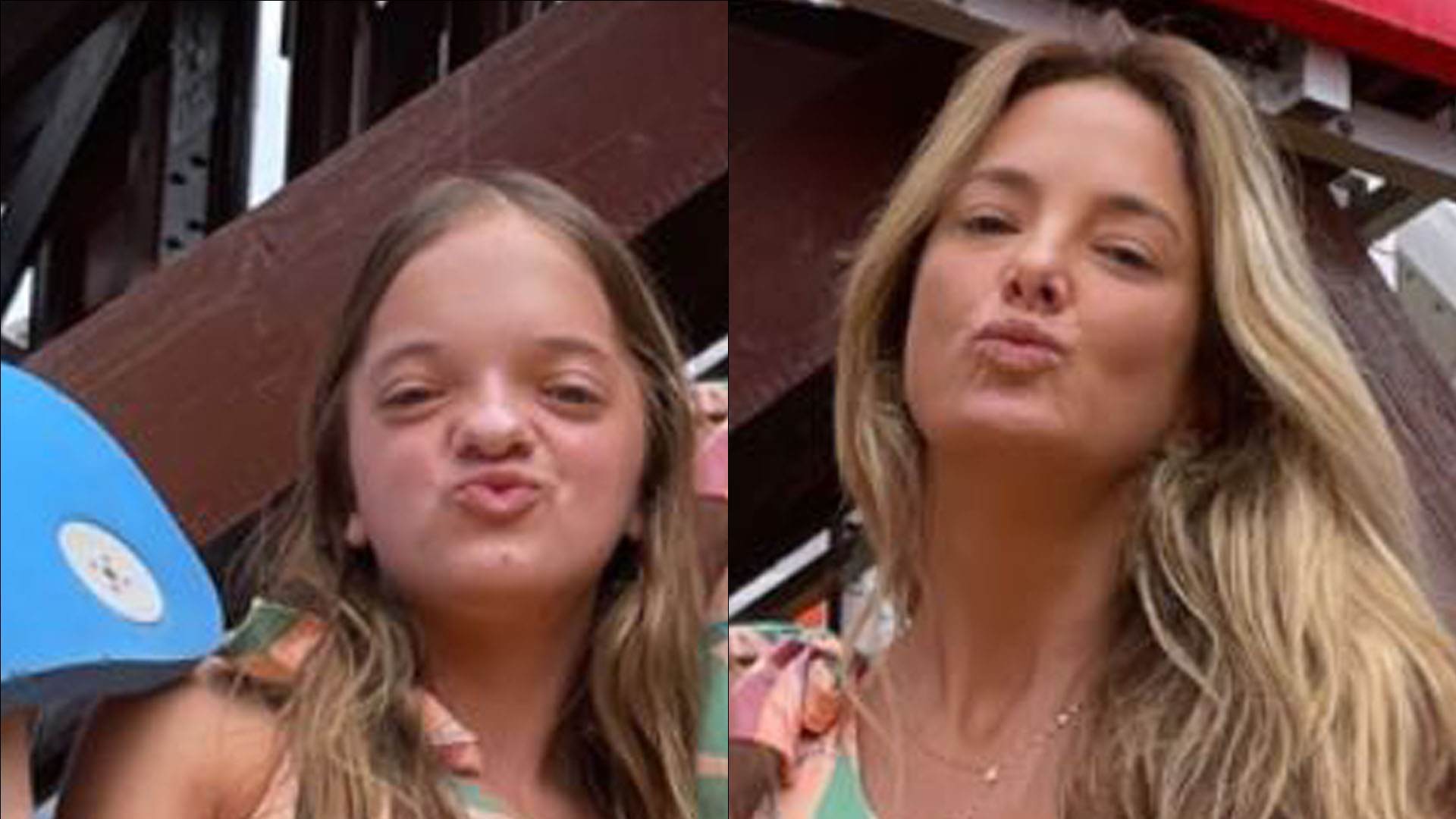 Ticiane Pinheiro combina maiô com Rafaella Justus e encanta web: “Minha princesa”
