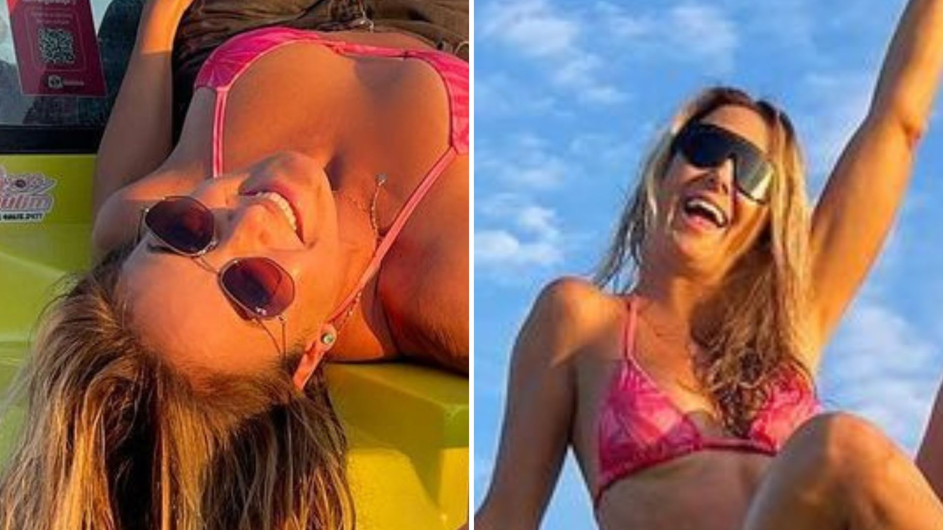 Ticiane Pinheiro trava a web ao posar de cortininha e microshort: “Super gata”