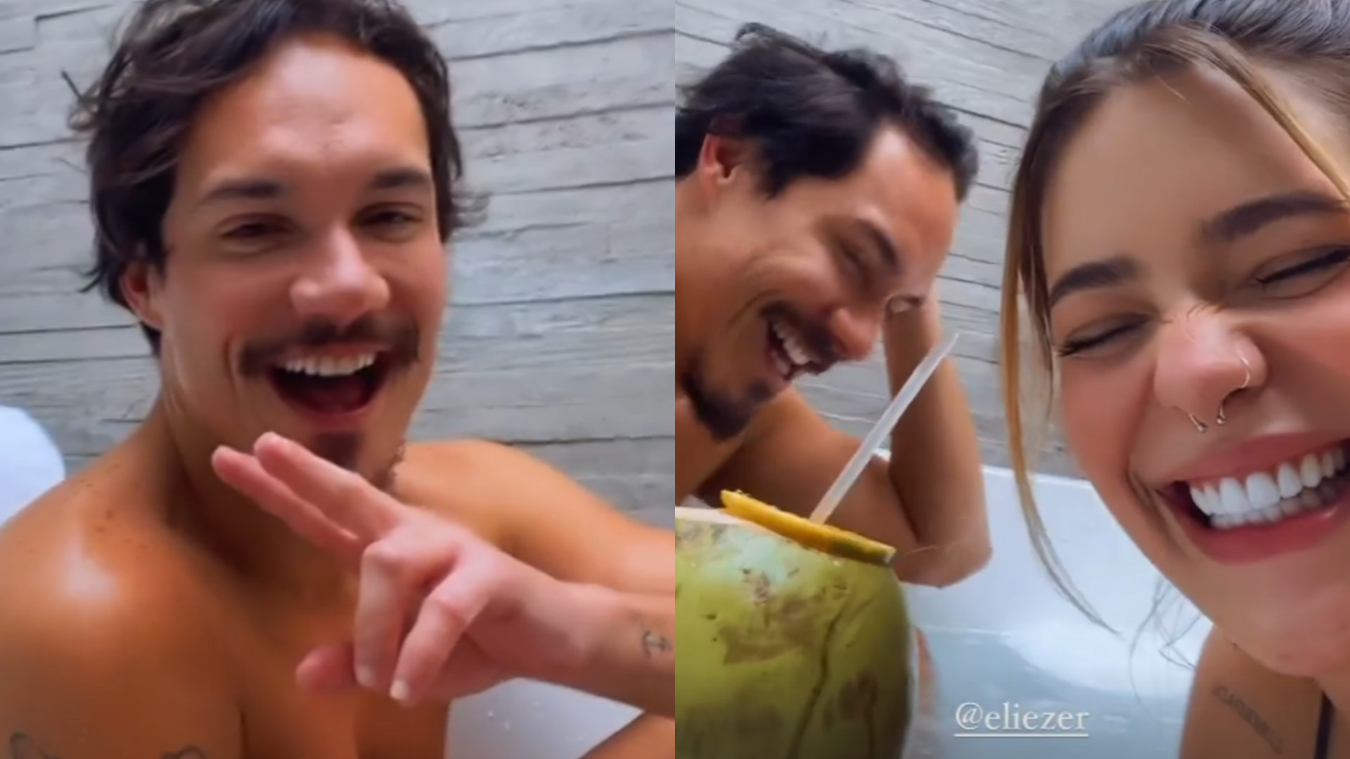 Ex-BBB Viih Tube curte spa com Eliezer no Dia dos Namorados: “Vou esconder pra que?”