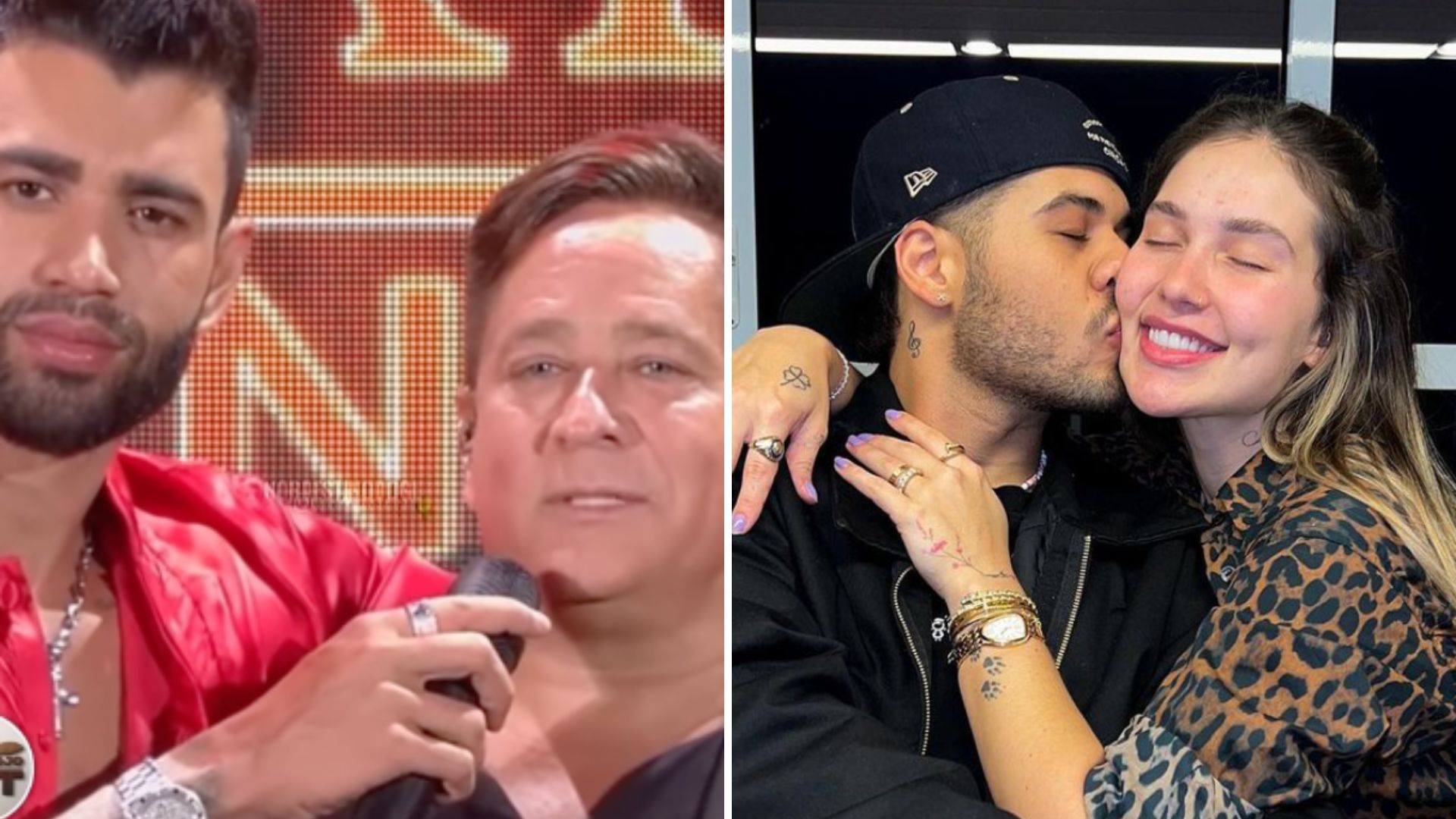 Leonardo intriga fãs com comentário sobre Virgínia Fonseca em show: “Não gosta dela?”