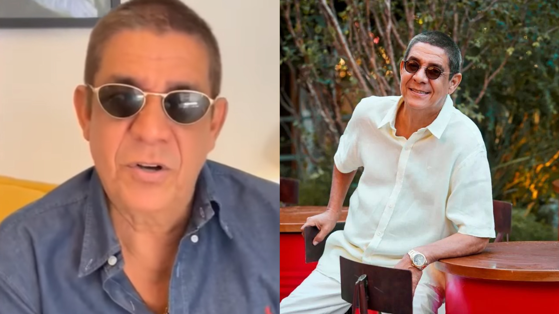 Com problema de saúde, Zeca Pagodinho cancela participação em evento: “Infelizmente”