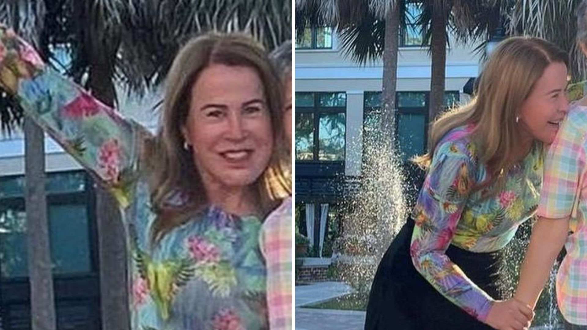 Zilu Camargo encontra viúva de Gugu e posam juntinhas: “Mulheres fortes”