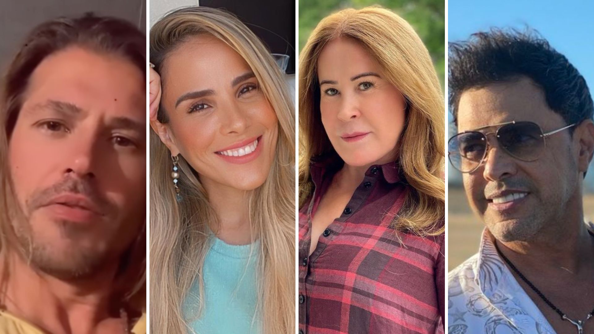 Zilu e Zezé tem reações diferentes após Wanessa Camargo anunciar namoro: “É adulta”