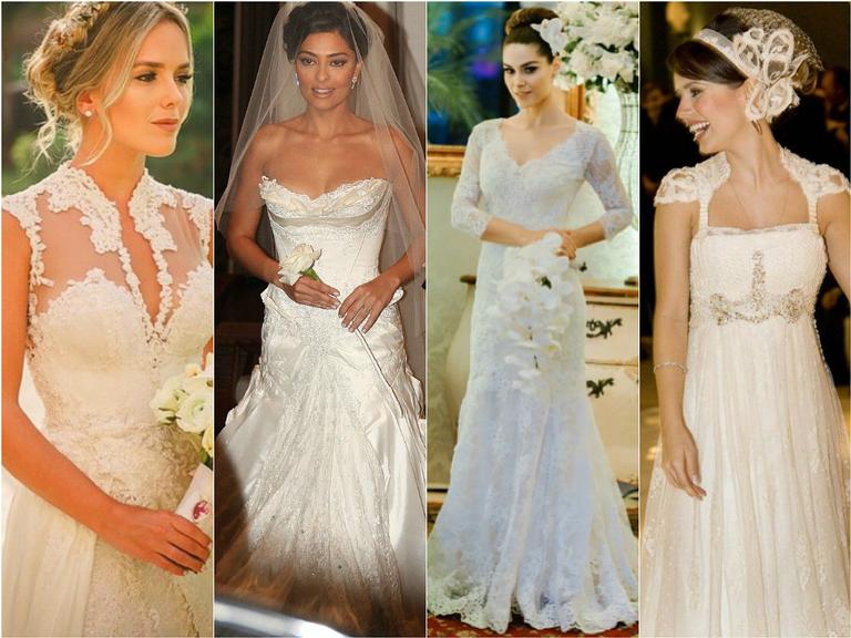 Vestido de noiva das famosas