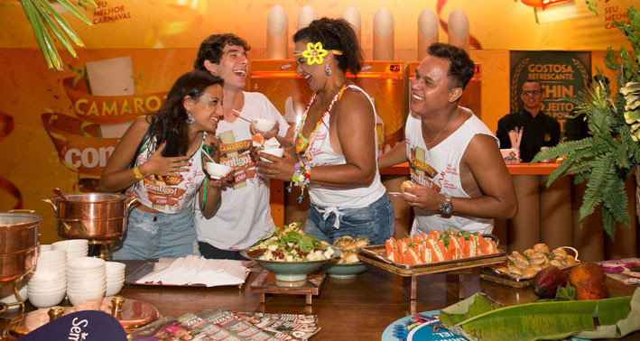 Comidinhas confort food foram destaque no Camarote Contigo! by Schin