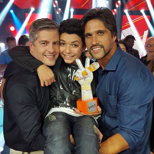 Famosos comentam a vitória de Wagner Barreto no The Voice Kids