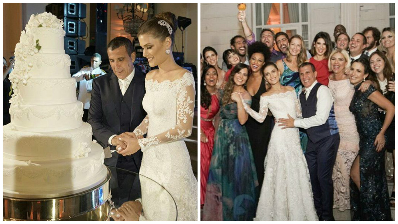 Eri Johson e Alice Souto se casam com festa repleta de celebridades